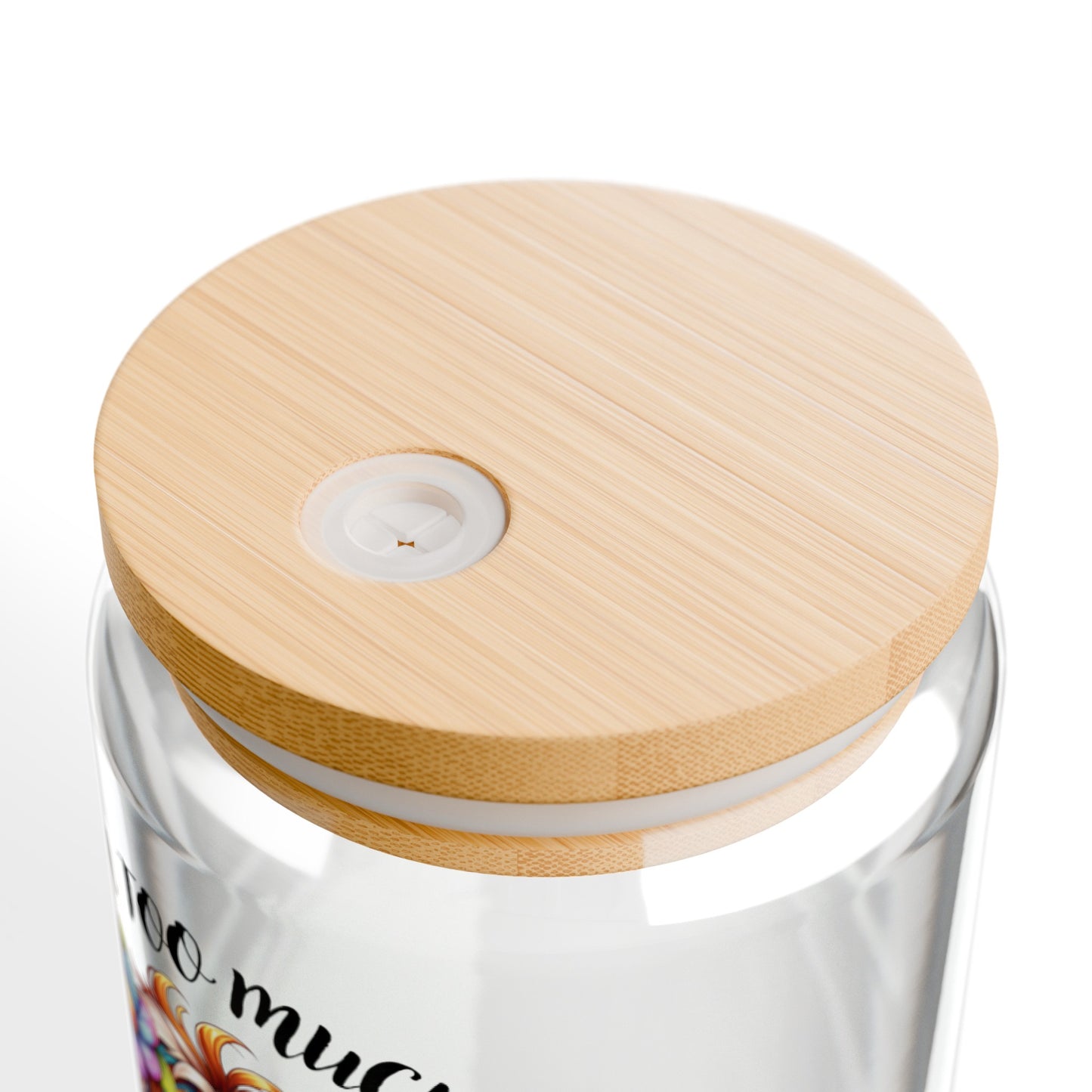 Go Find Less Sipper Glass, 16oz