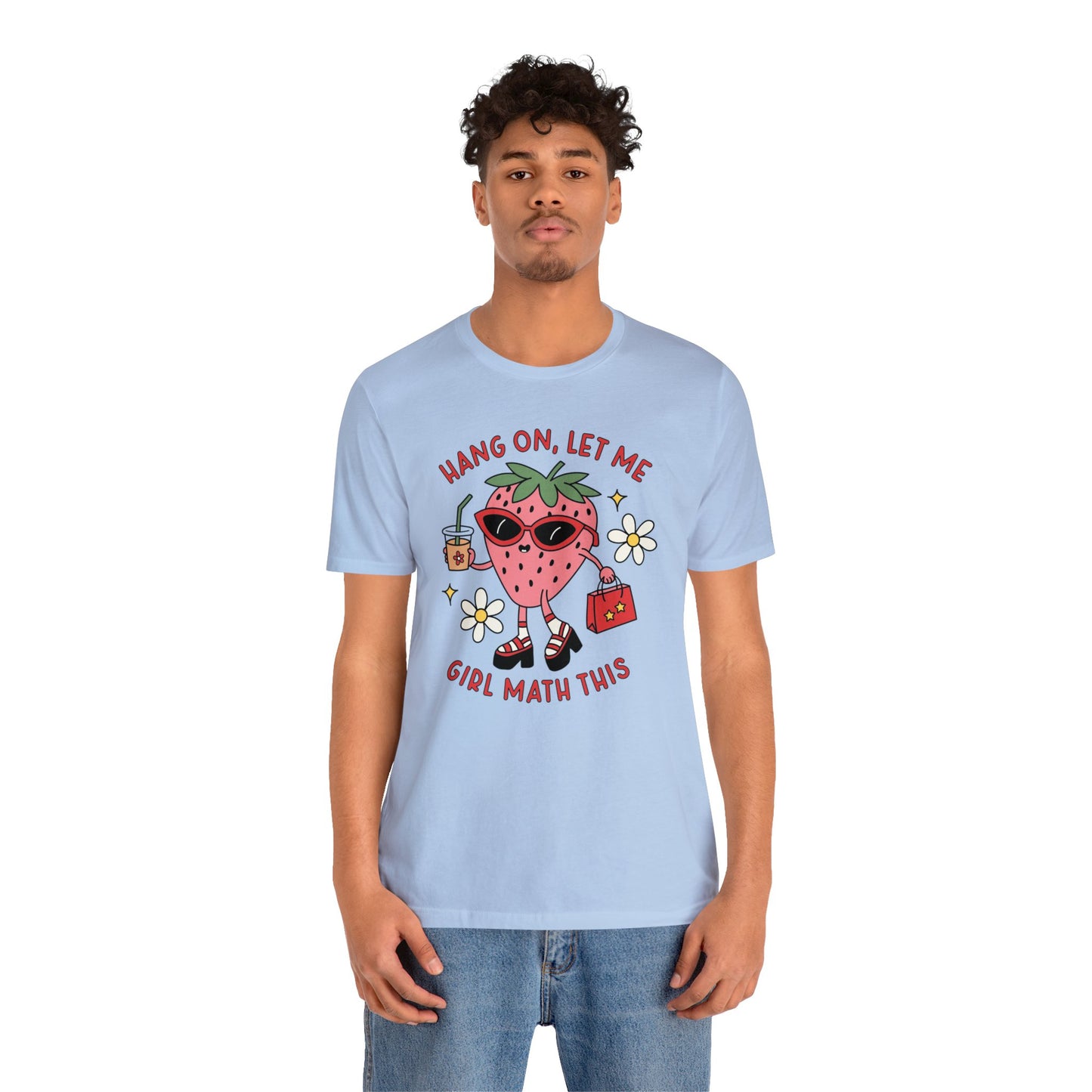 Girl Math Unisex Jersey Short Sleeve Tee