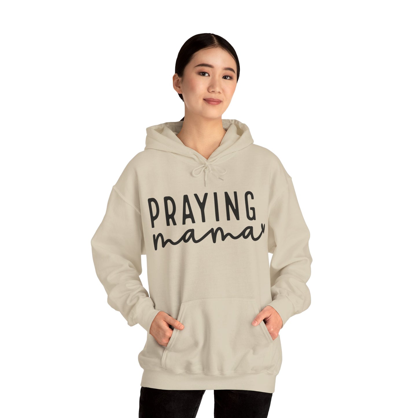 Praying Mama Unisex Heavy Blend™ Hooded Sweatshirt