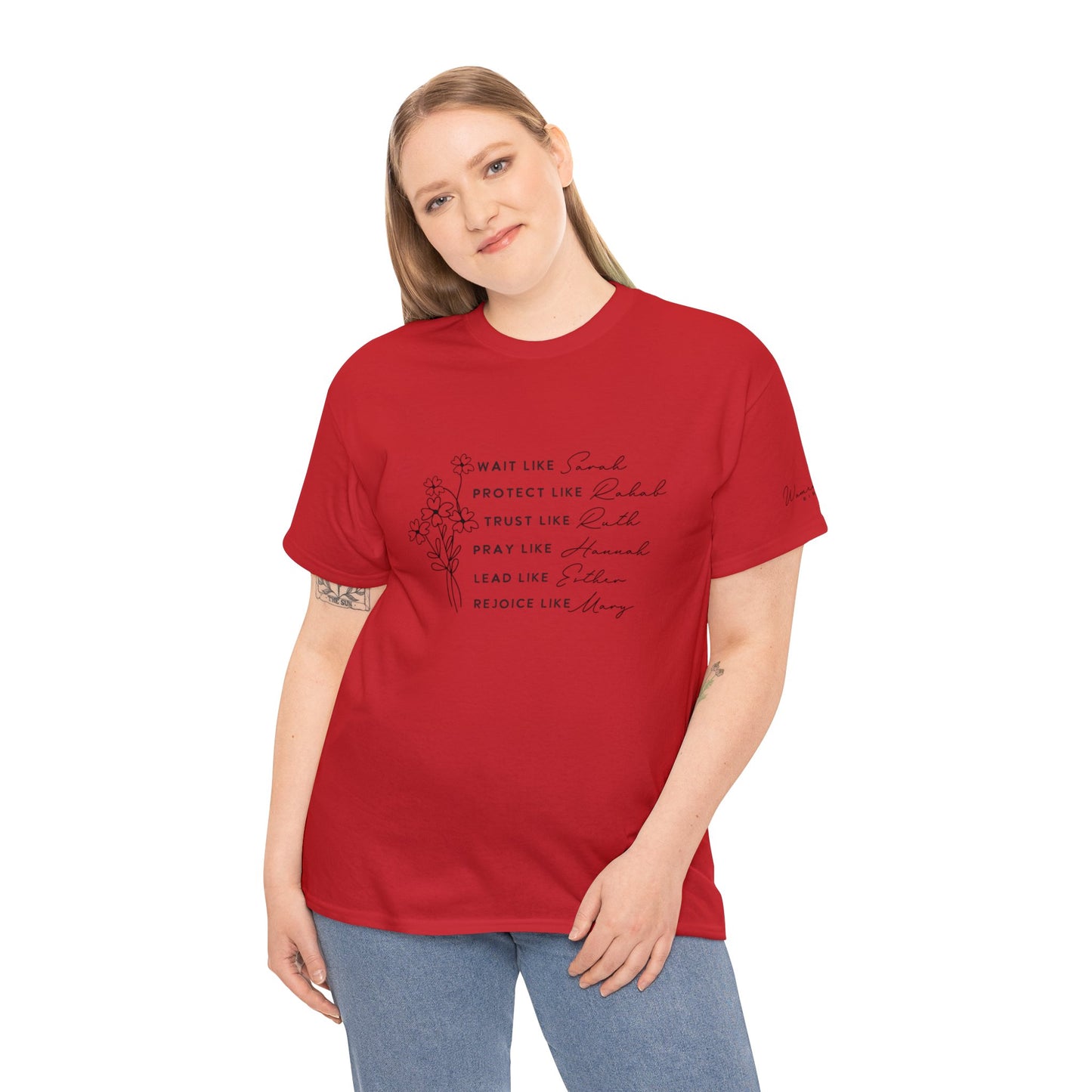 Women of the Bible Unisex Heavy Cotton Tee