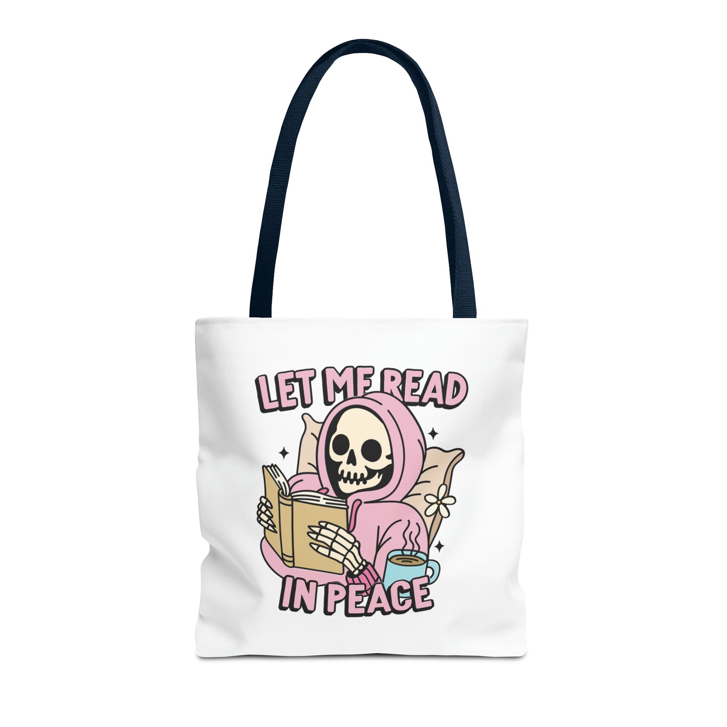 Let Me Read Tote Bag (AOP)