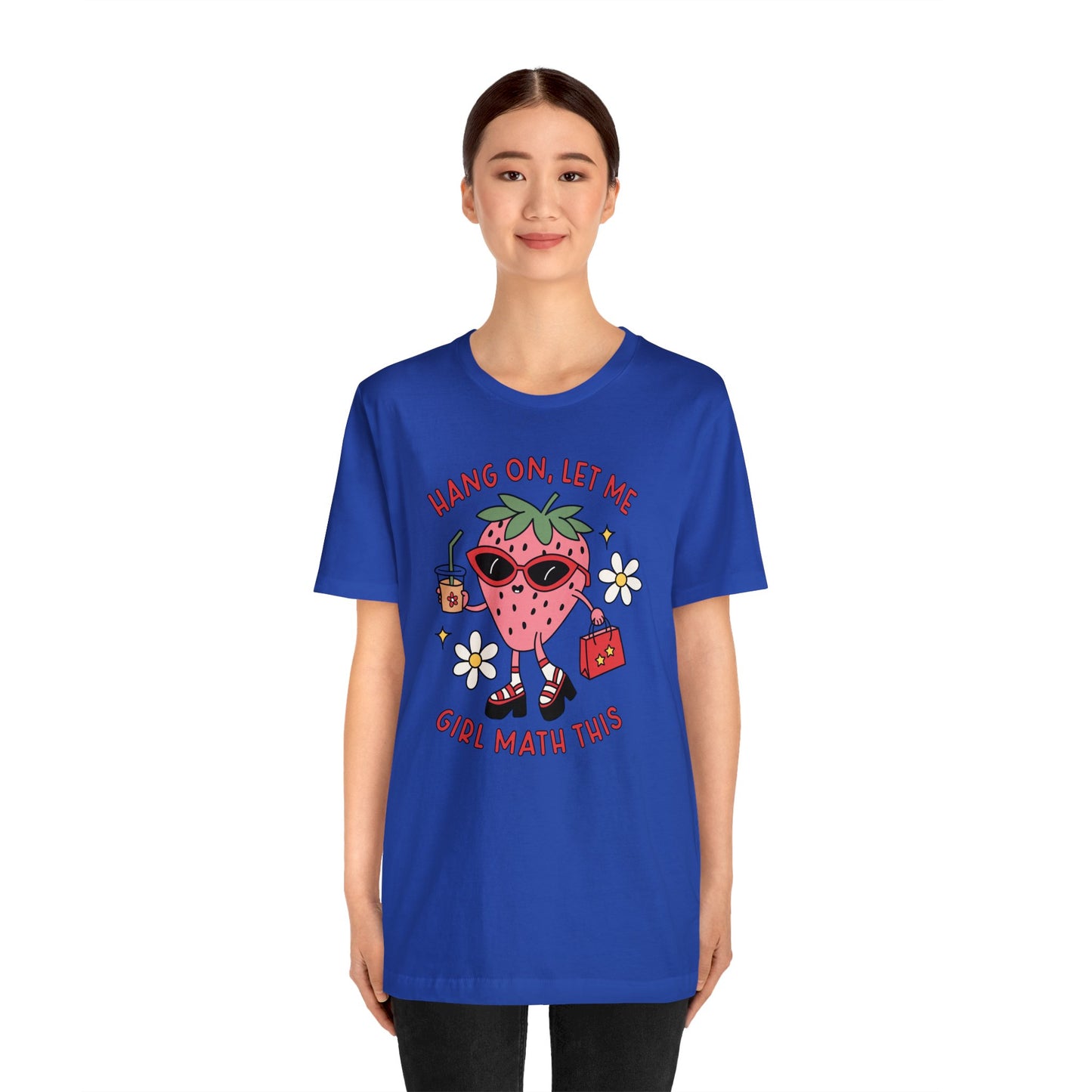 Girl Math Unisex Jersey Short Sleeve Tee