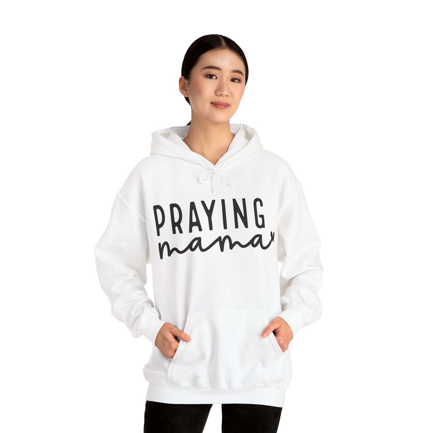 Praying Mama Unisex Heavy Blend™ Hooded Sweatshirt