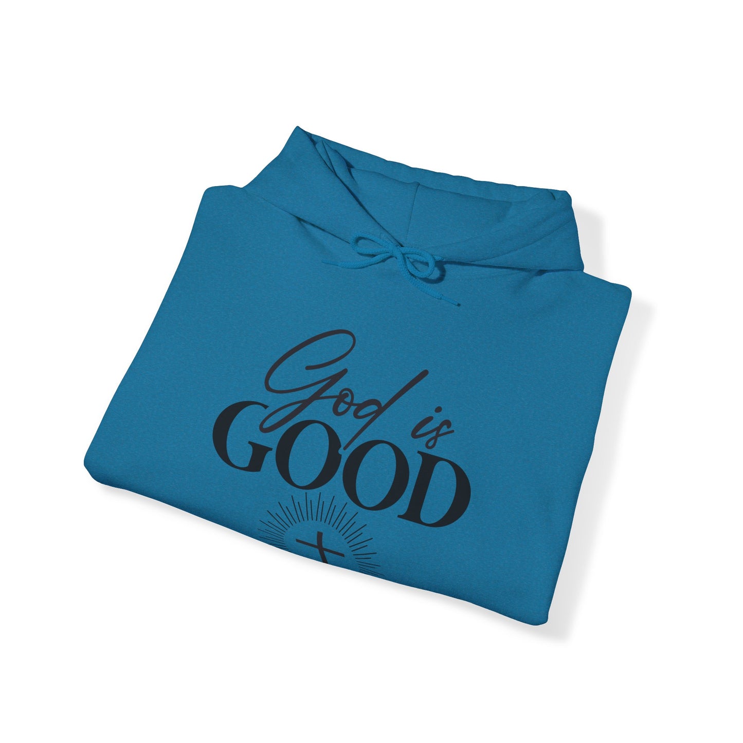 God is Good Unisex Heavy Blend™ Hooded Sweatshirt
