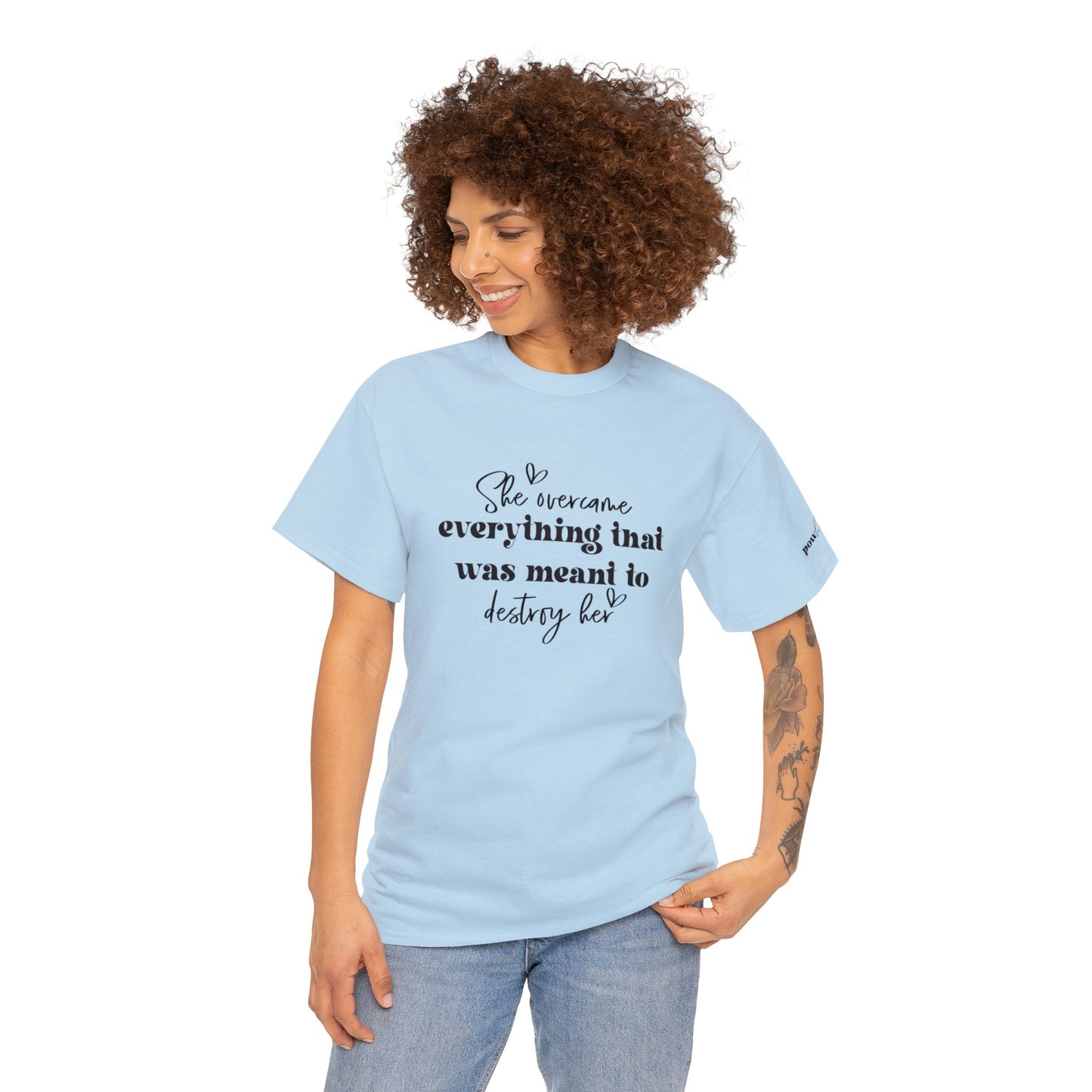 PowHERful Unisex Heavy Cotton Tee