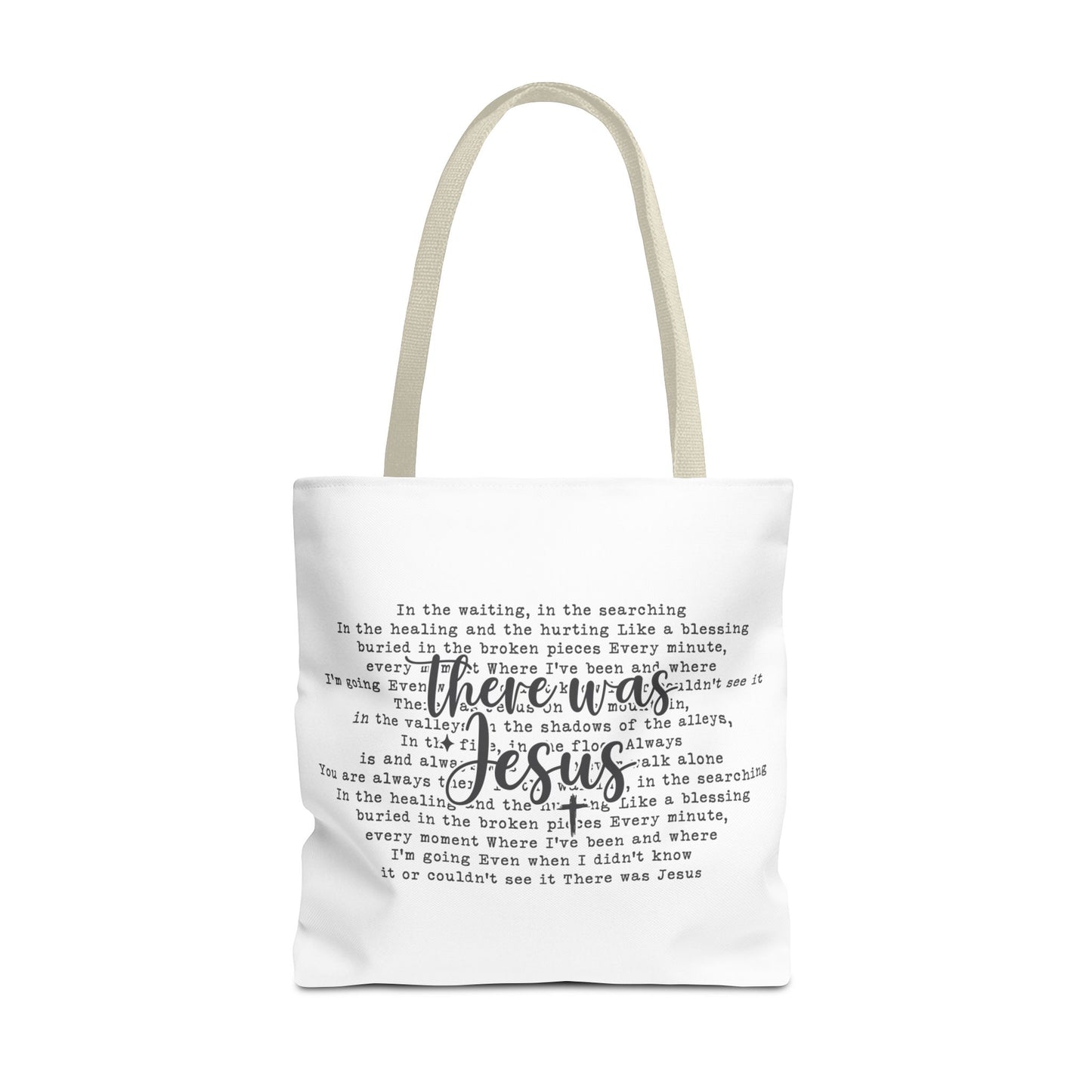 There was Jesus Tote Bag (AOP)