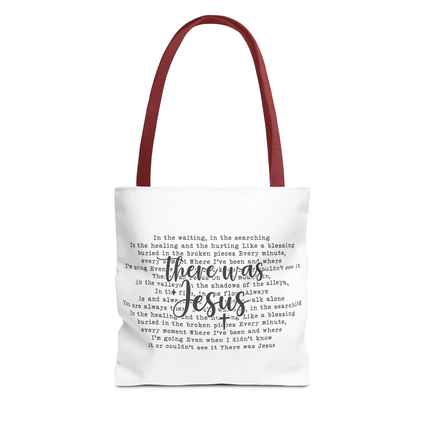 There was Jesus Tote Bag (AOP)