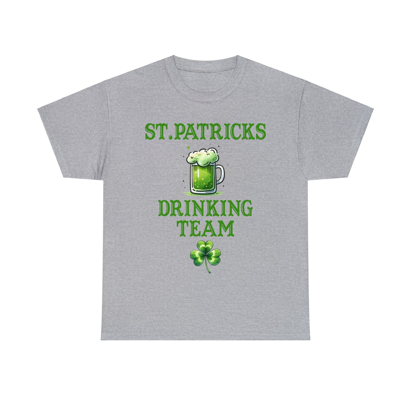 St Patricks Drinking Team Unisex Heavy Cotton Tee