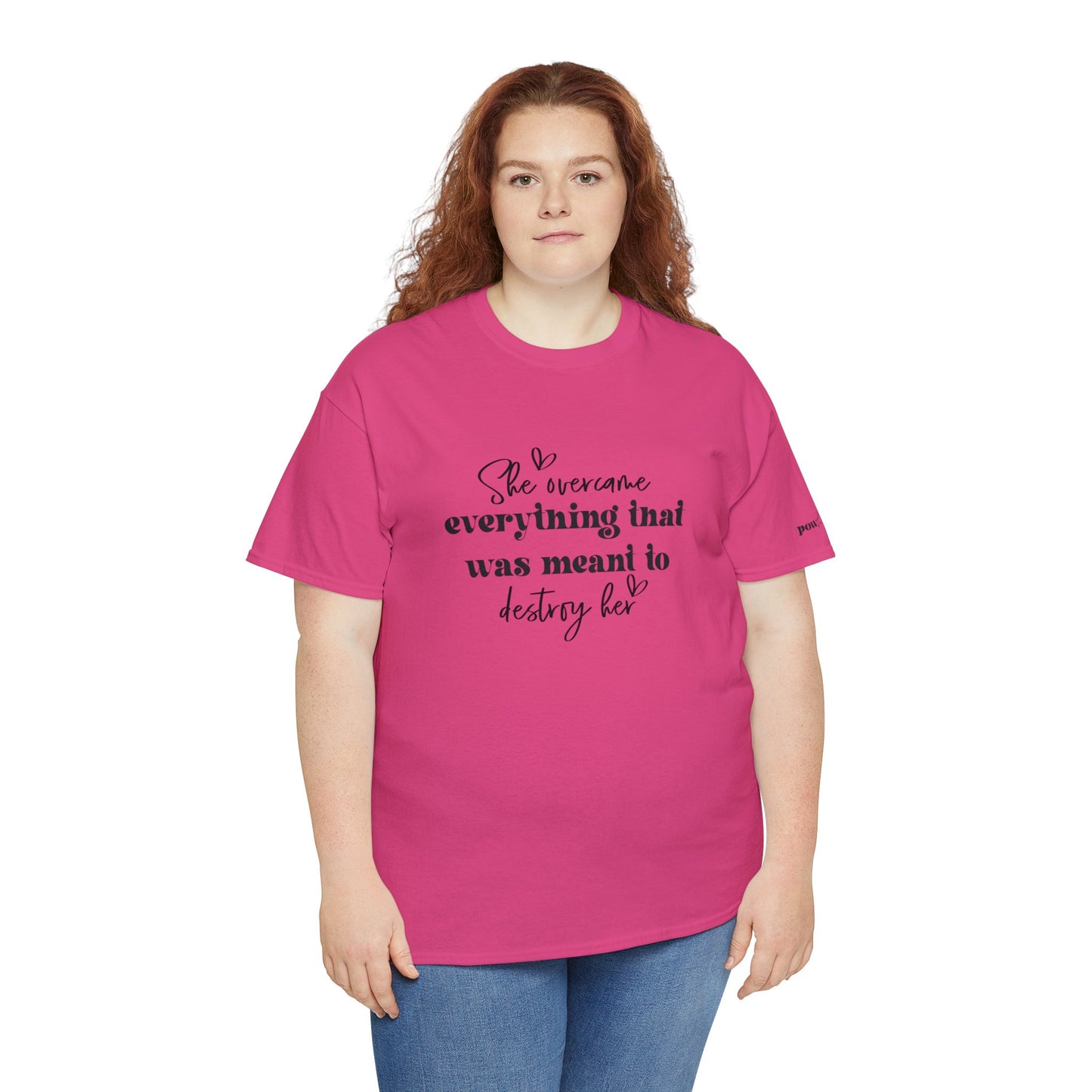 PowHERful Unisex Heavy Cotton Tee