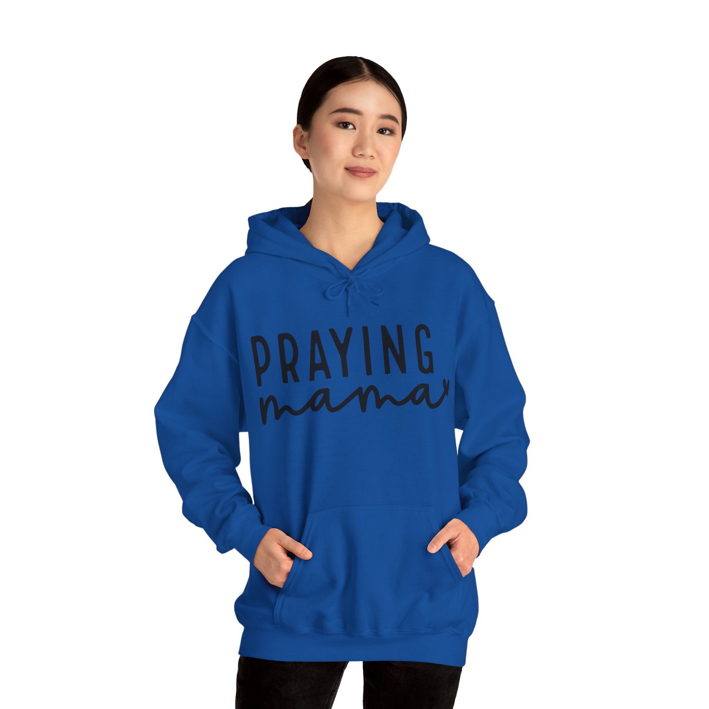 Praying Mama Unisex Heavy Blend™ Hooded Sweatshirt