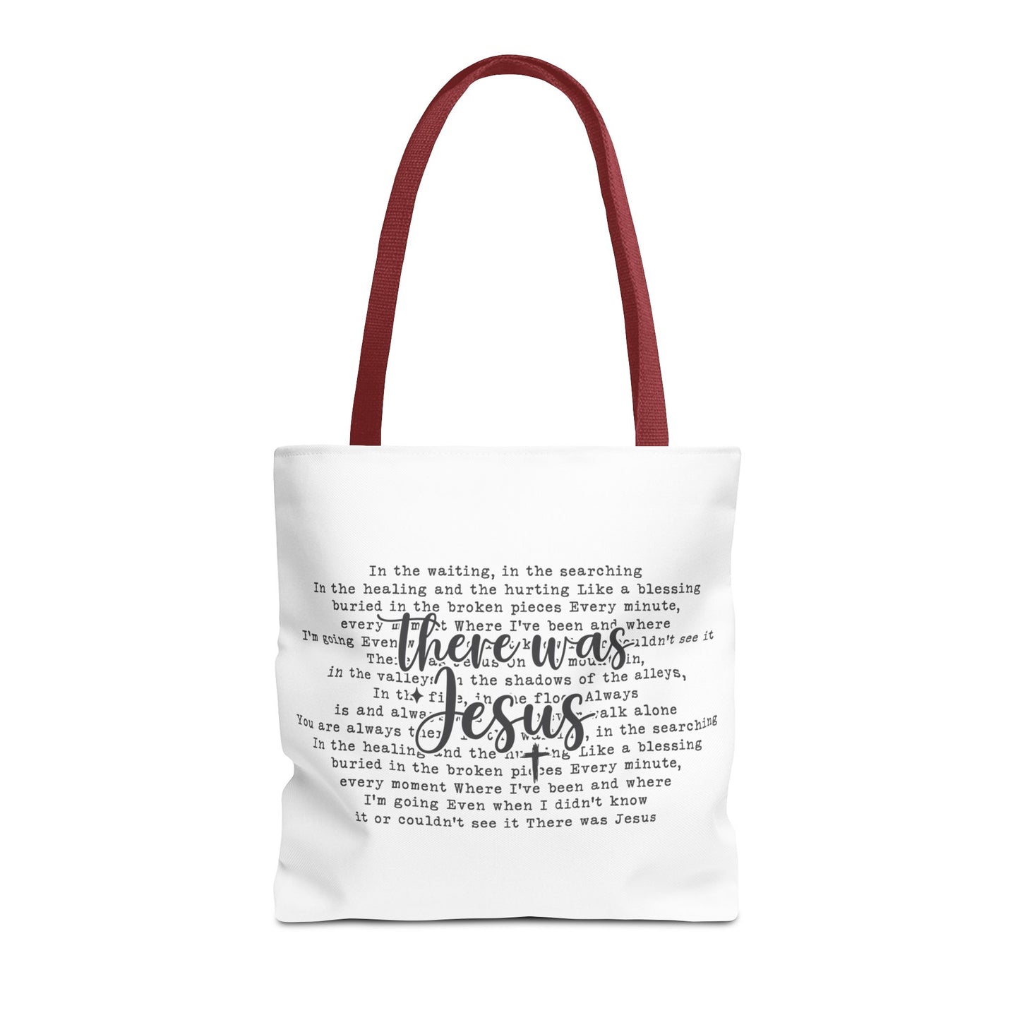 There was Jesus Tote Bag (AOP)