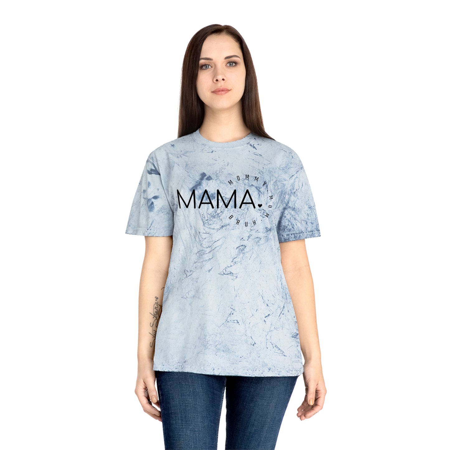 Mama Bruh Unisex Color Blast T-Shirt