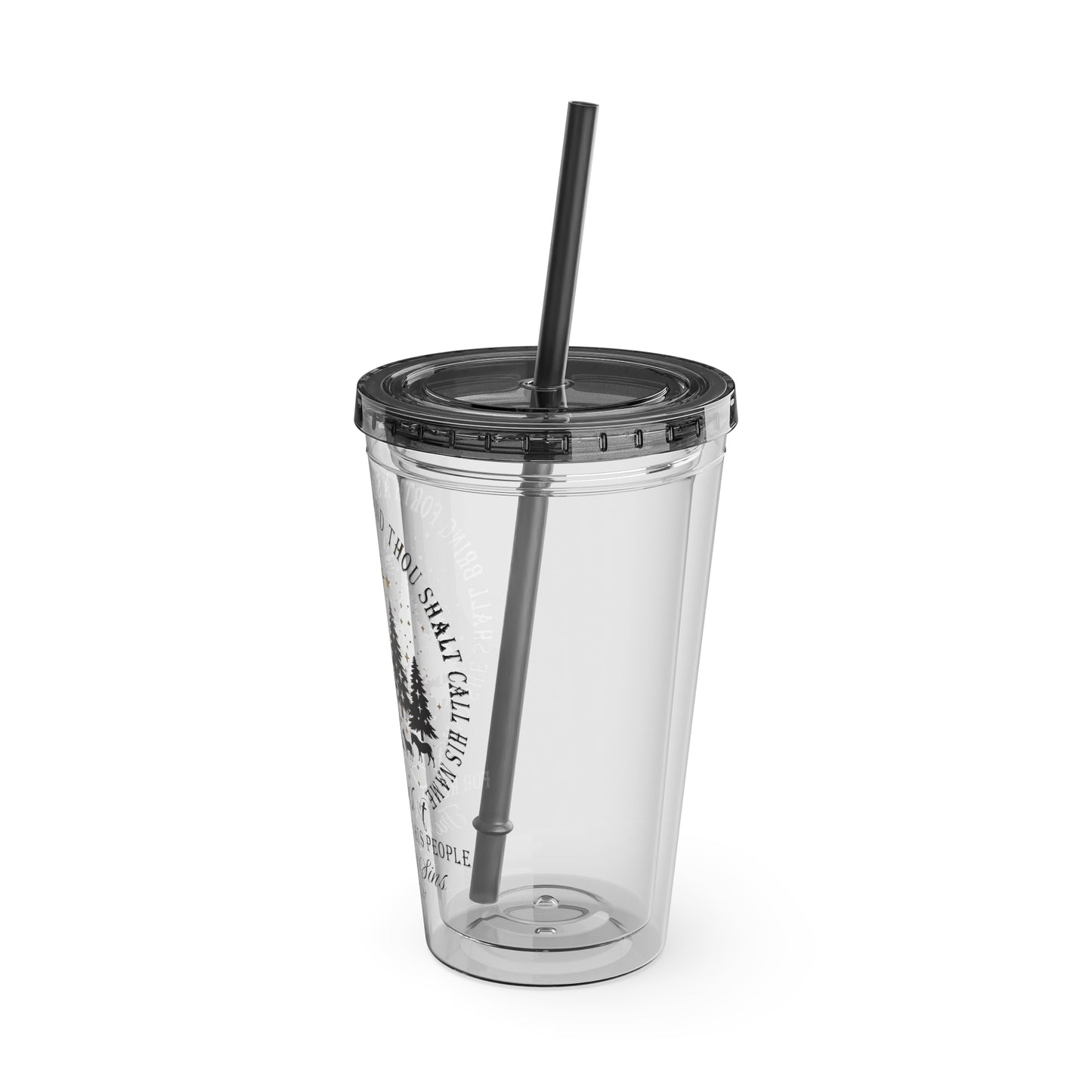 Matthew Sunsplash Tumbler with Straw, 16oz