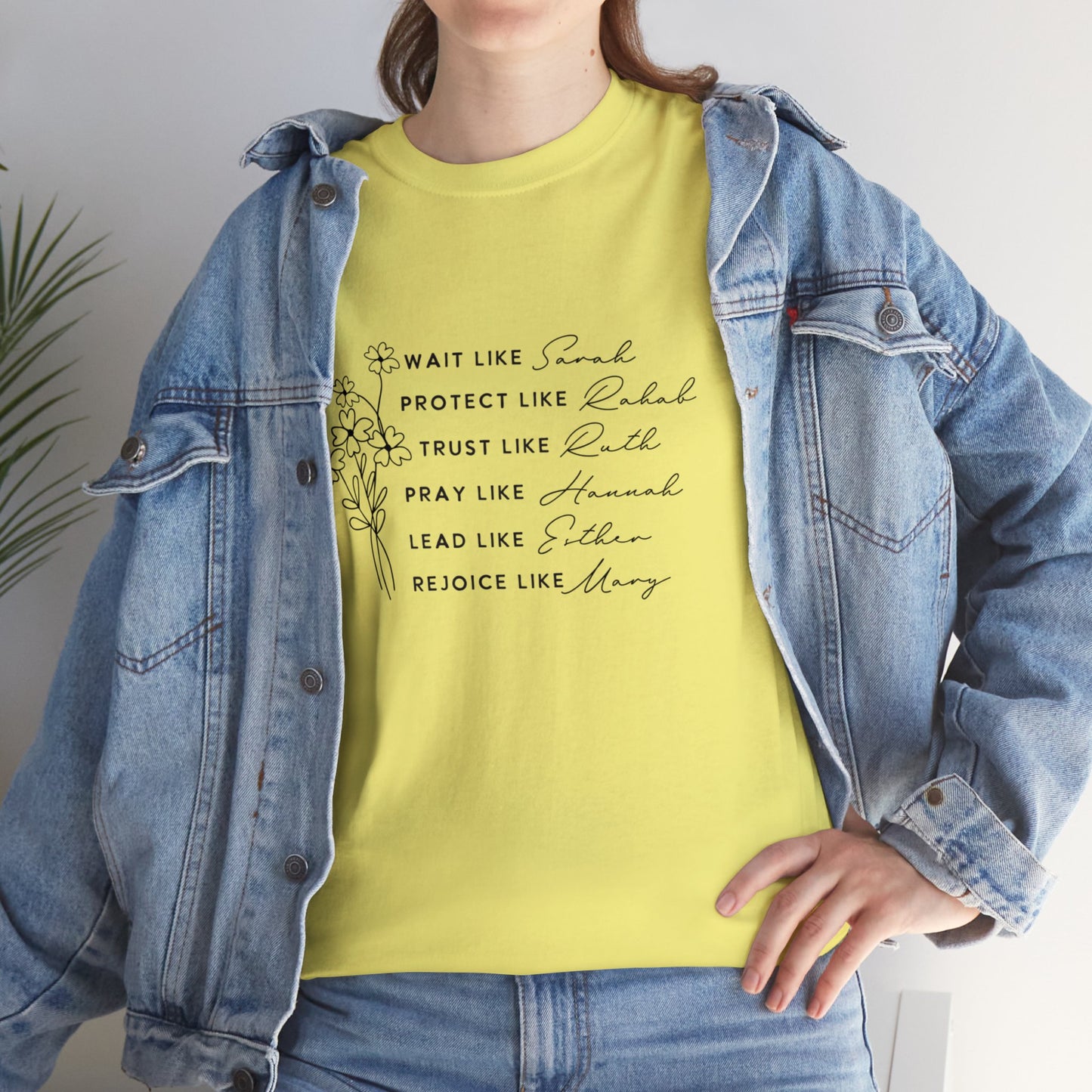 Women of the Bible Unisex Heavy Cotton Tee