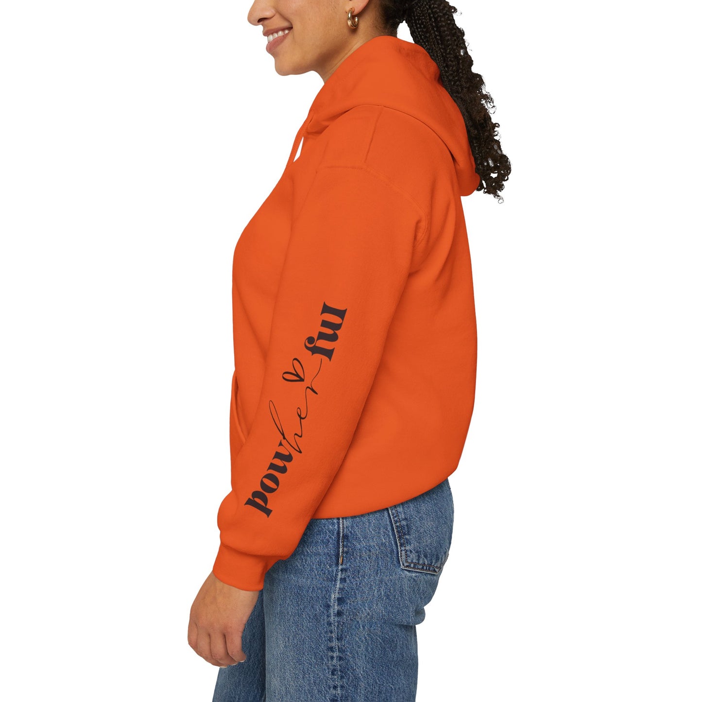 powHERful Unisex Heavy Blend™ Hooded Sweatshirt