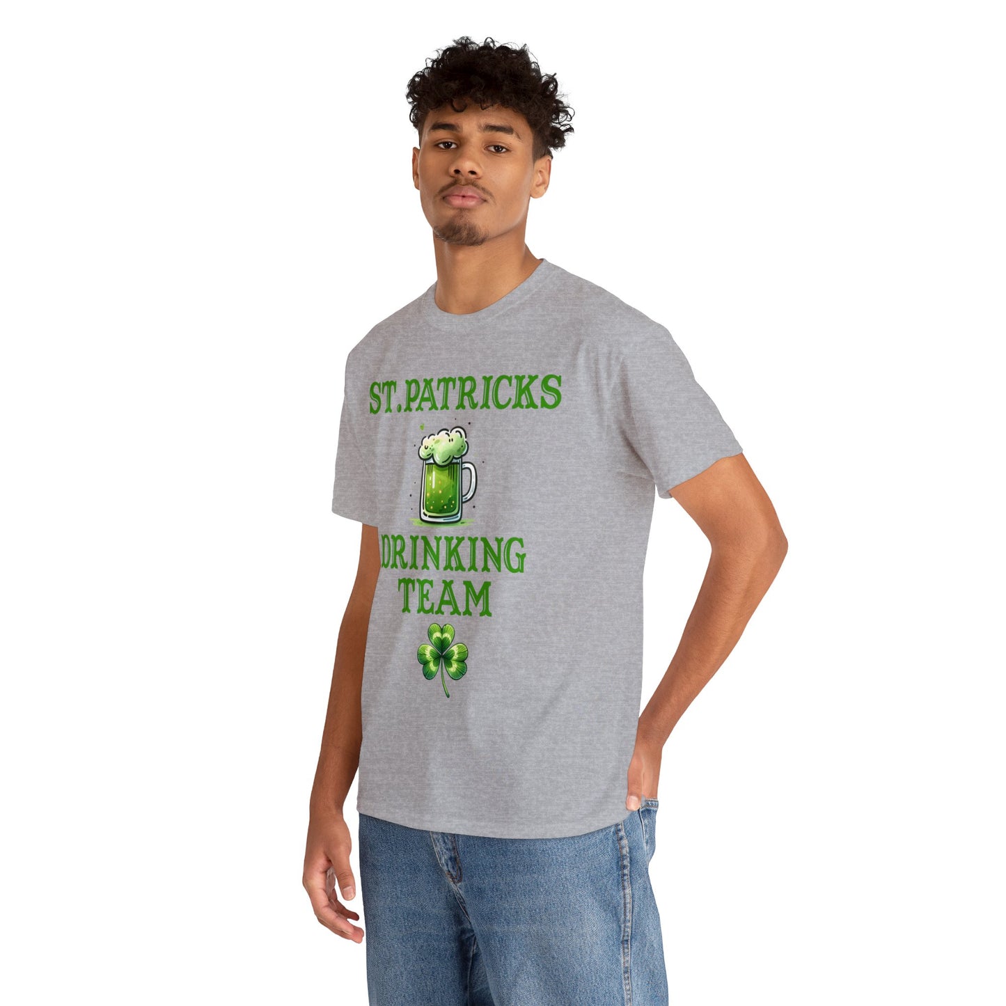St Patricks Drinking Team Unisex Heavy Cotton Tee