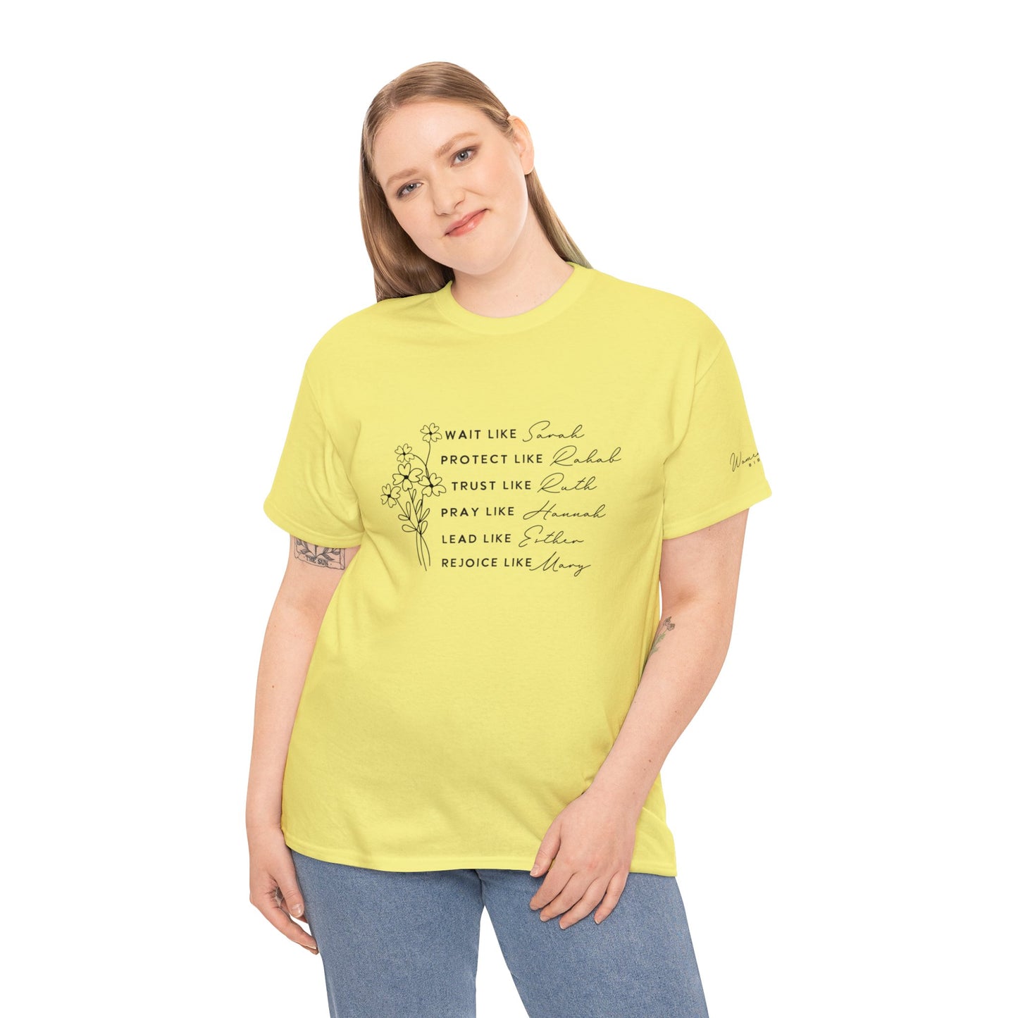 Women of the Bible Unisex Heavy Cotton Tee