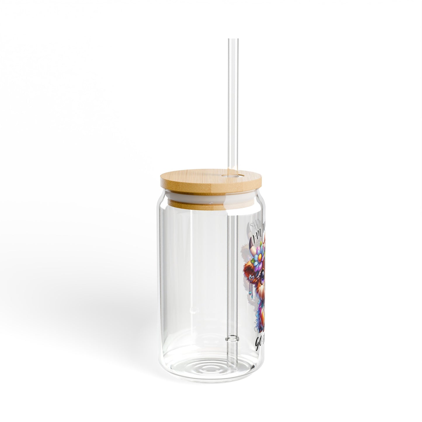 Go Find Less Sipper Glass, 16oz