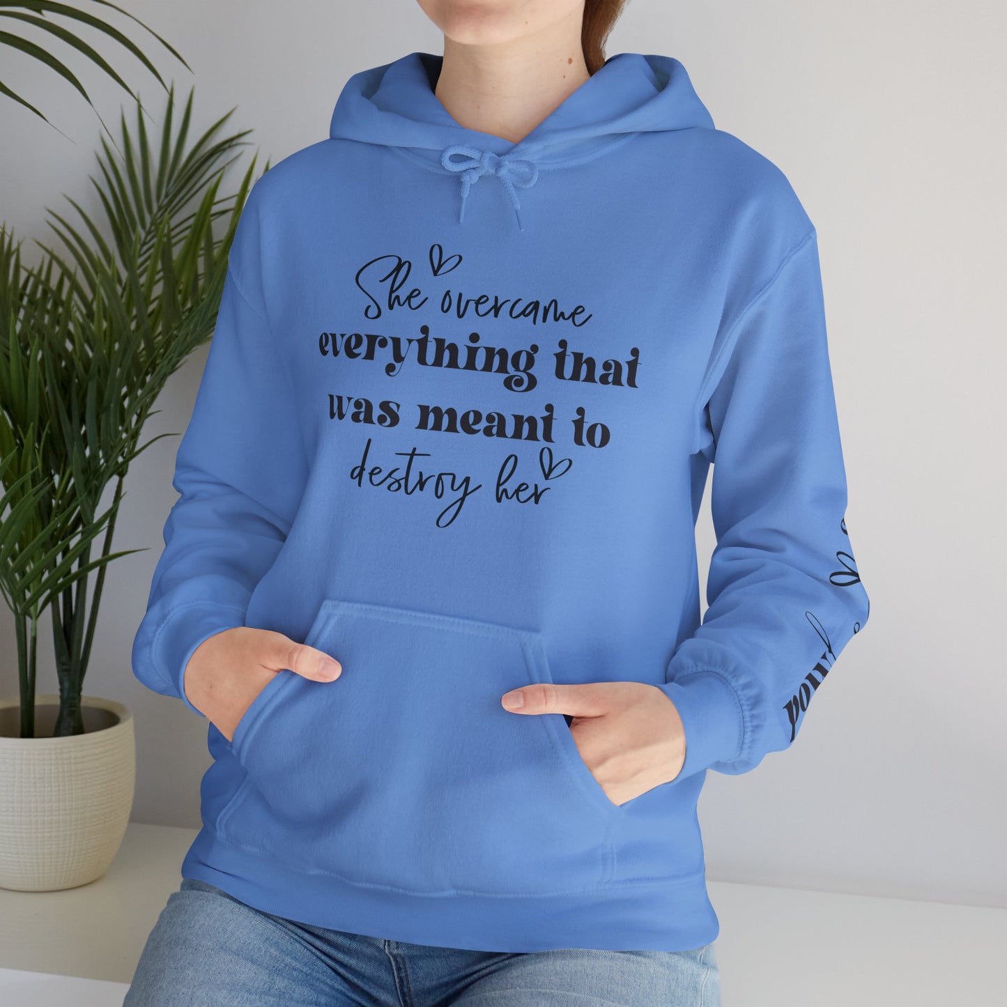 powHERful Unisex Heavy Blend™ Hooded Sweatshirt