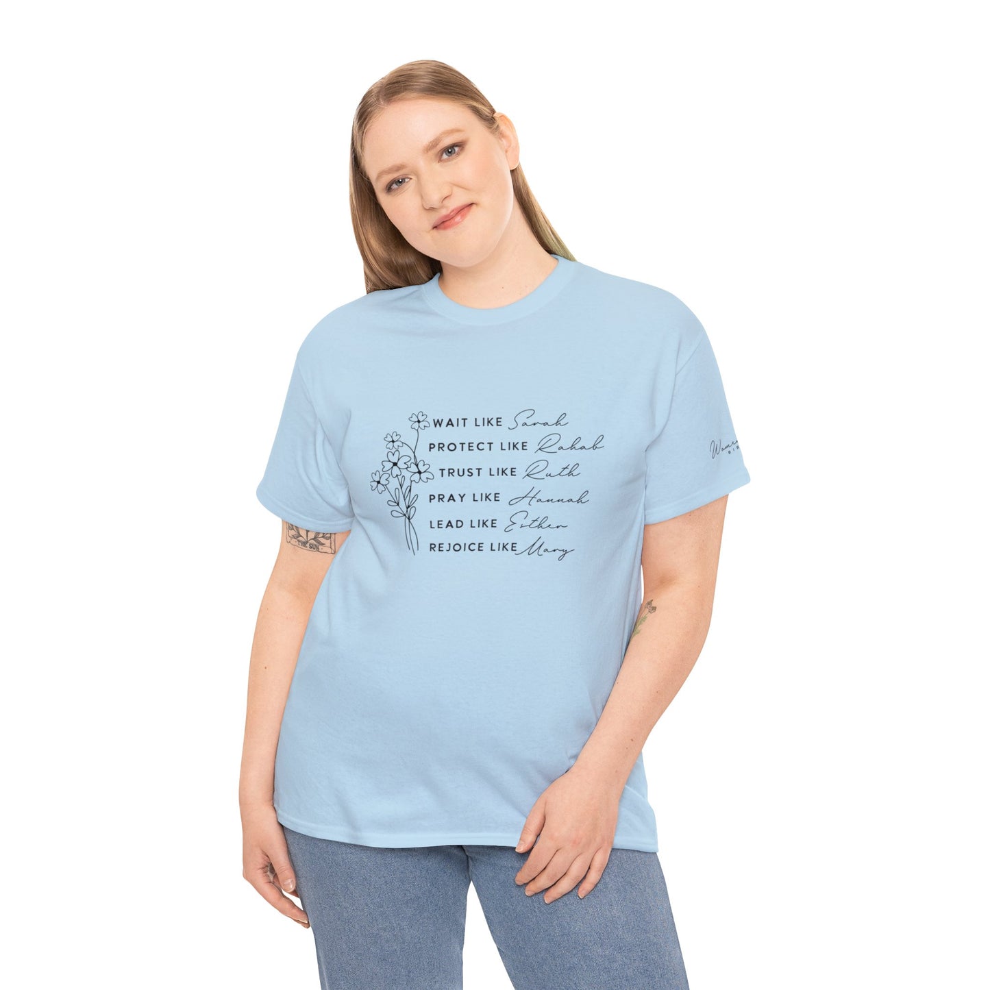 Women of the Bible Unisex Heavy Cotton Tee