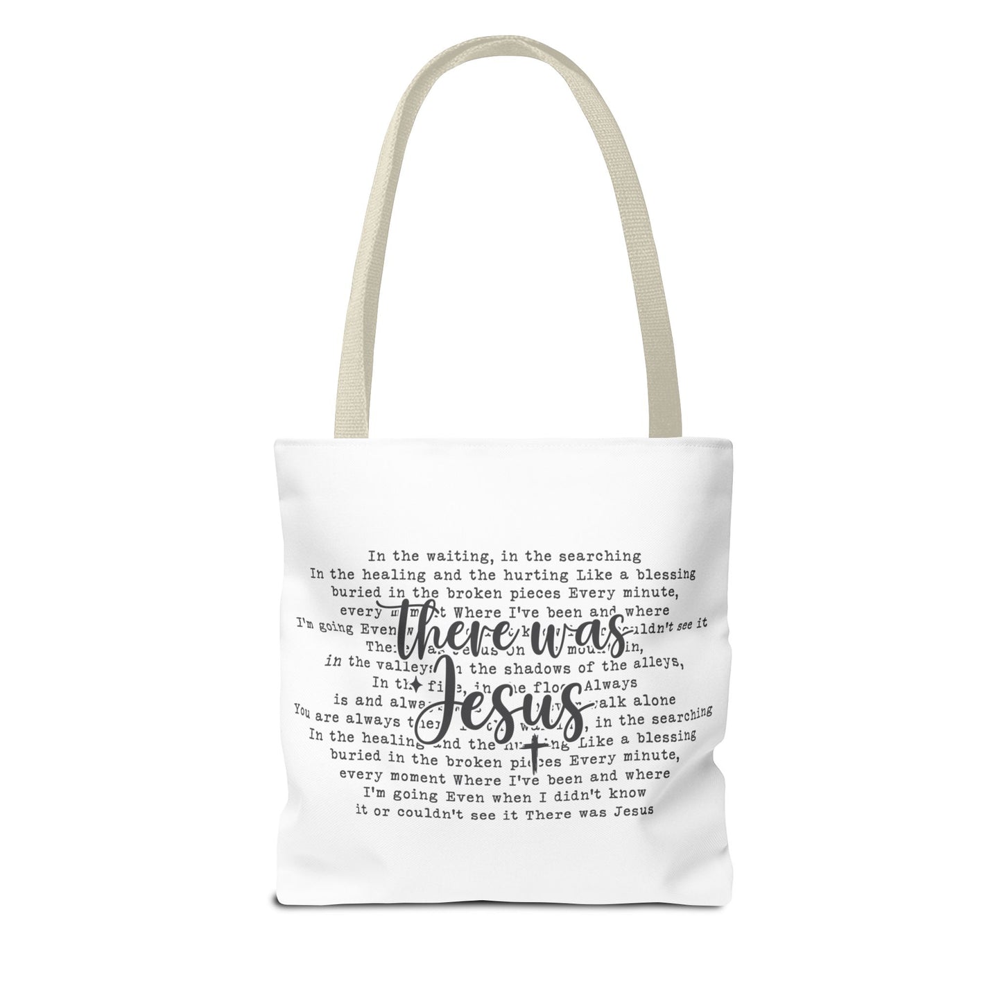 There was Jesus Tote Bag (AOP)