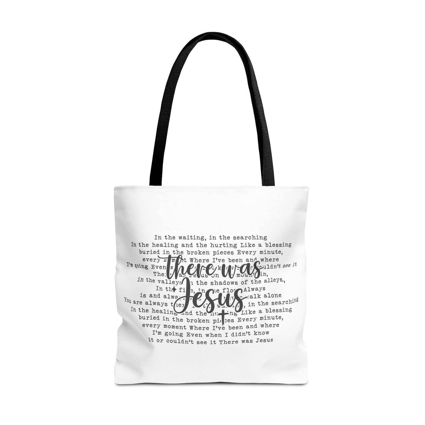 There was Jesus Tote Bag (AOP)
