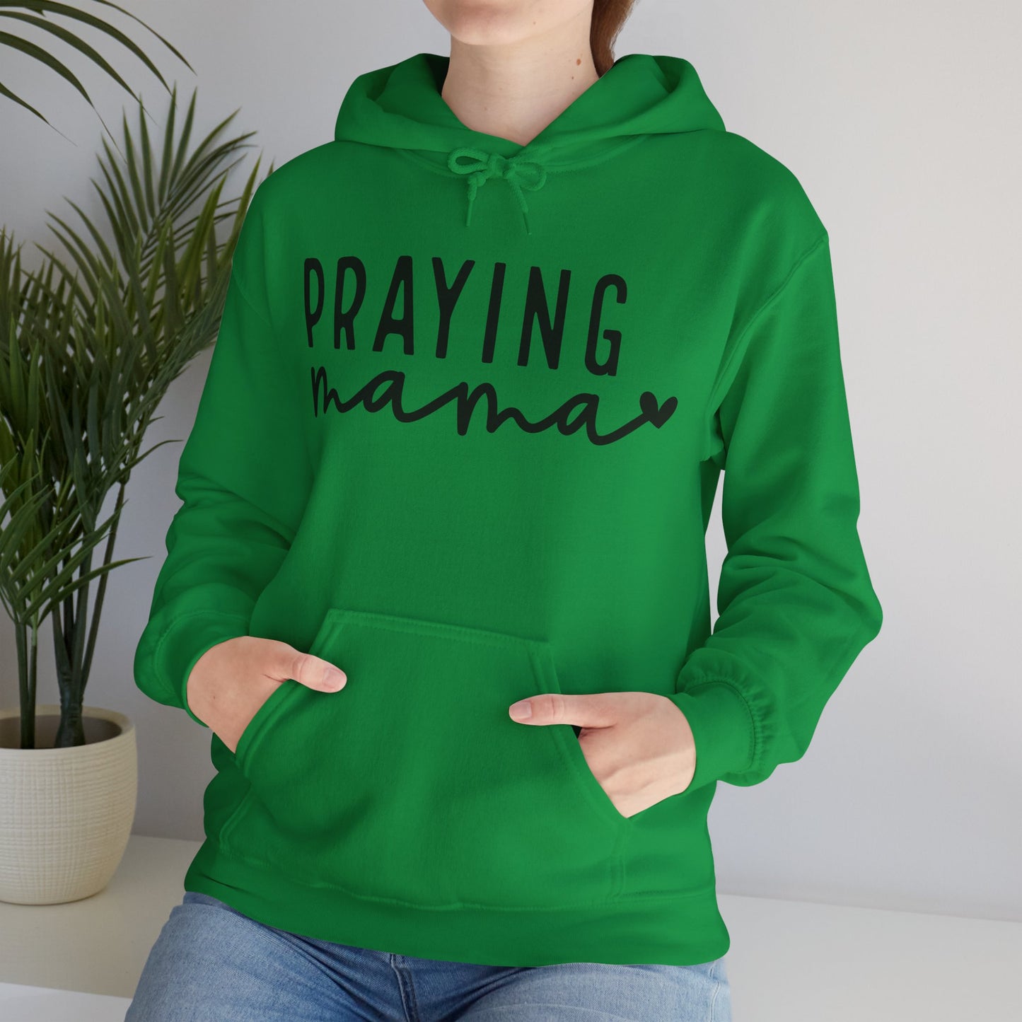 Praying Mama Unisex Heavy Blend™ Hooded Sweatshirt