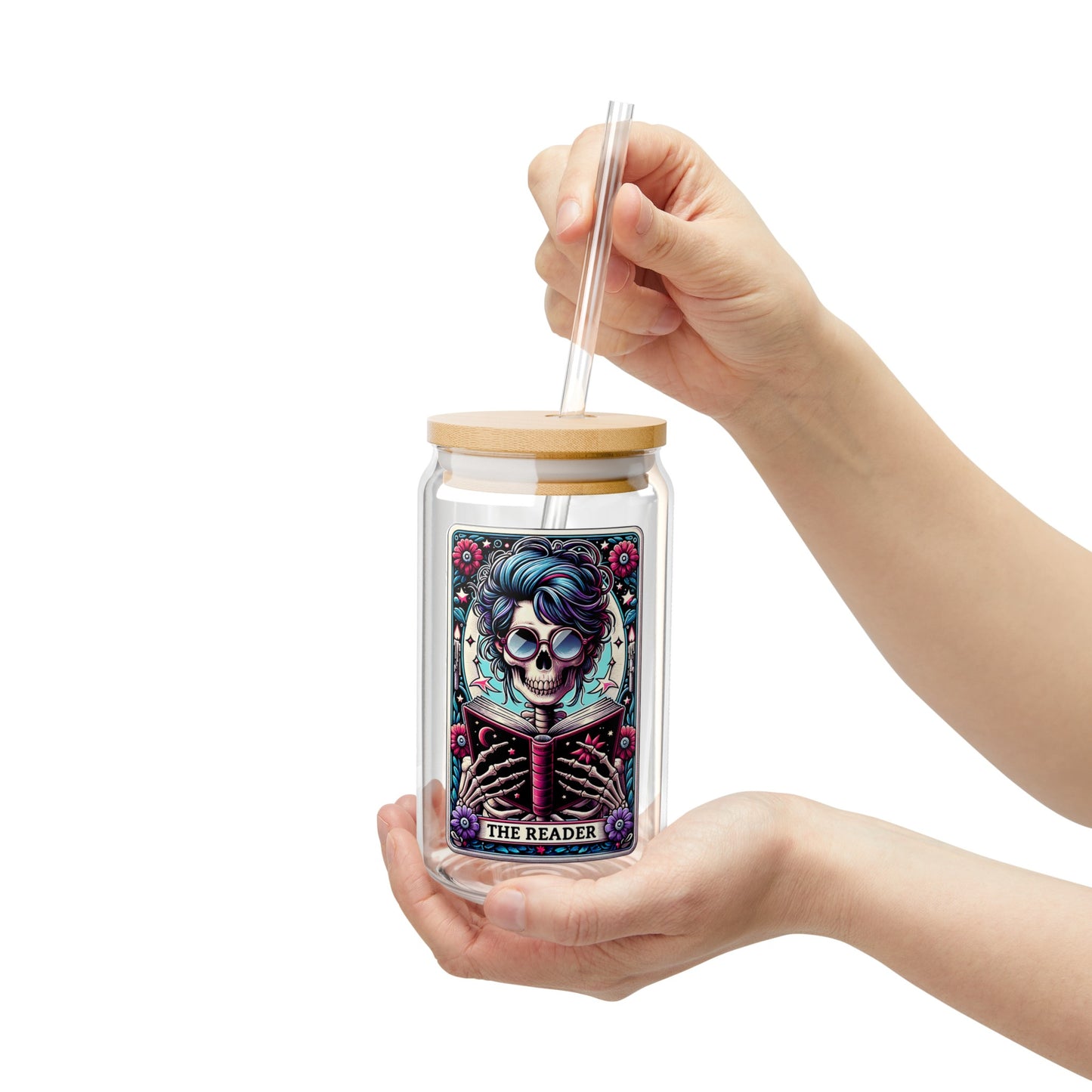 The Reader Sipper Glass, 16oz