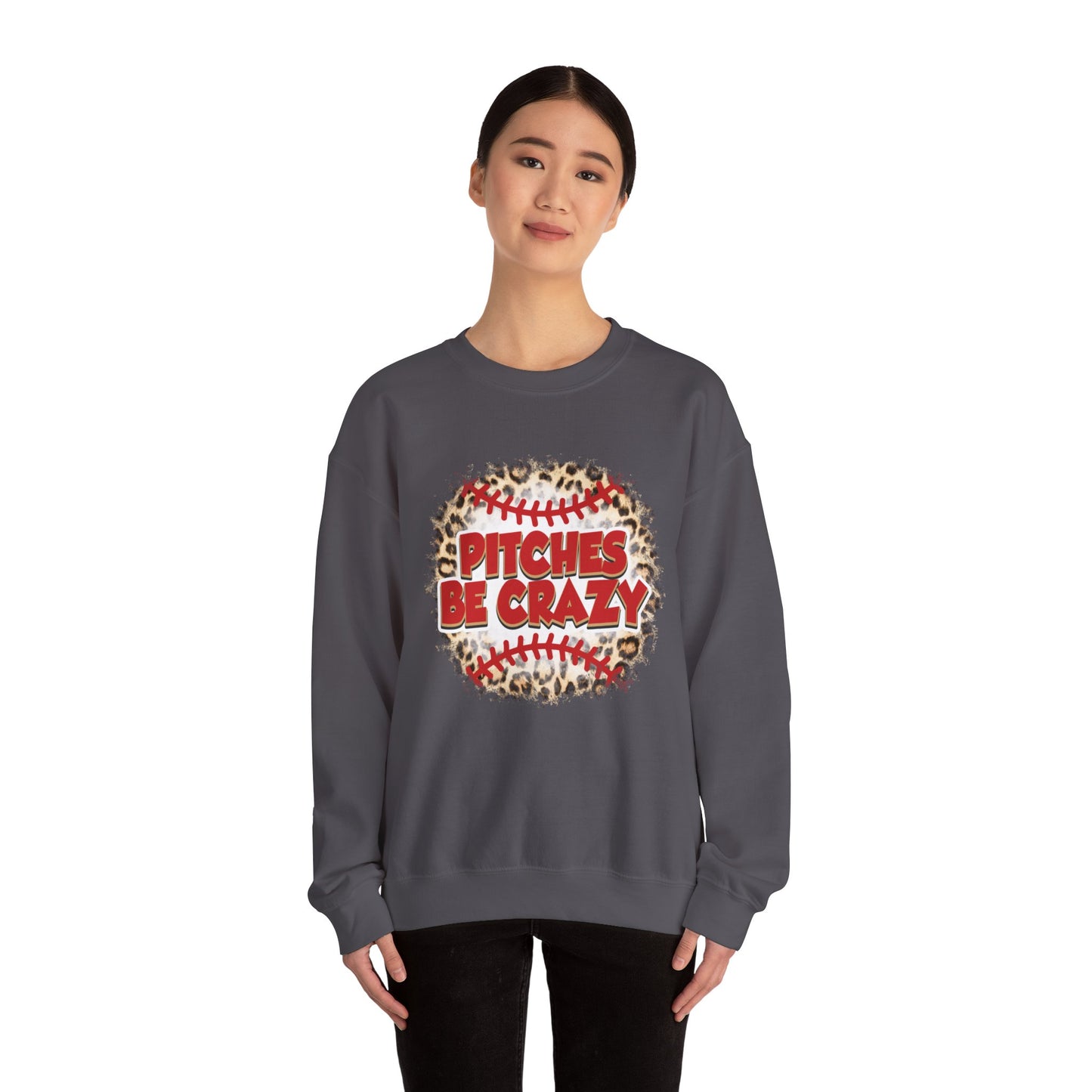 Pitches be Crazy Unisex Heavy Blend™ Crewneck Sweatshirt