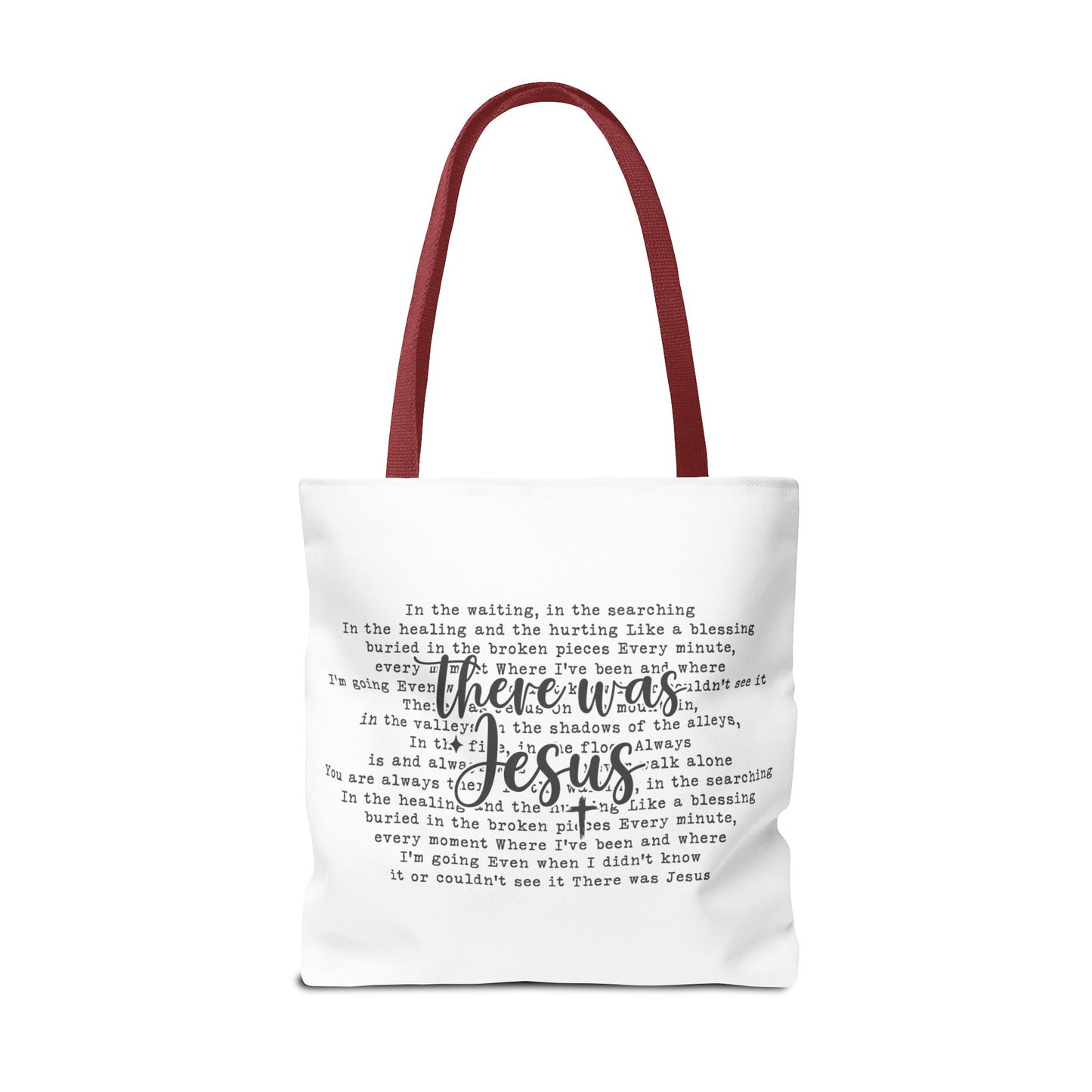 There was Jesus Tote Bag (AOP)