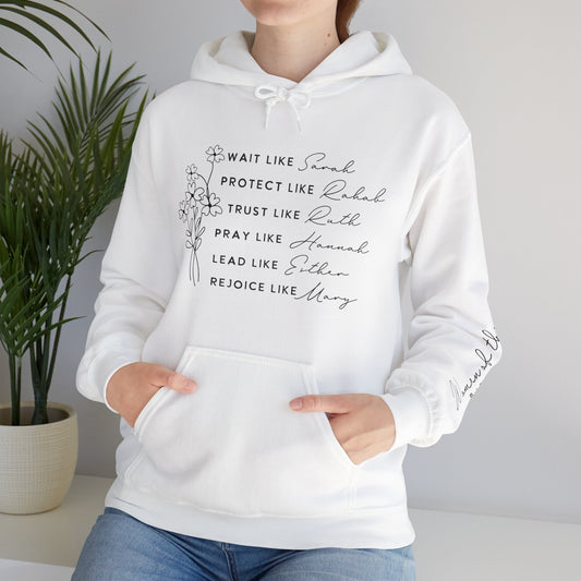 Women of the Bible Unisex Heavy Blend™ Hooded Sweatshirt