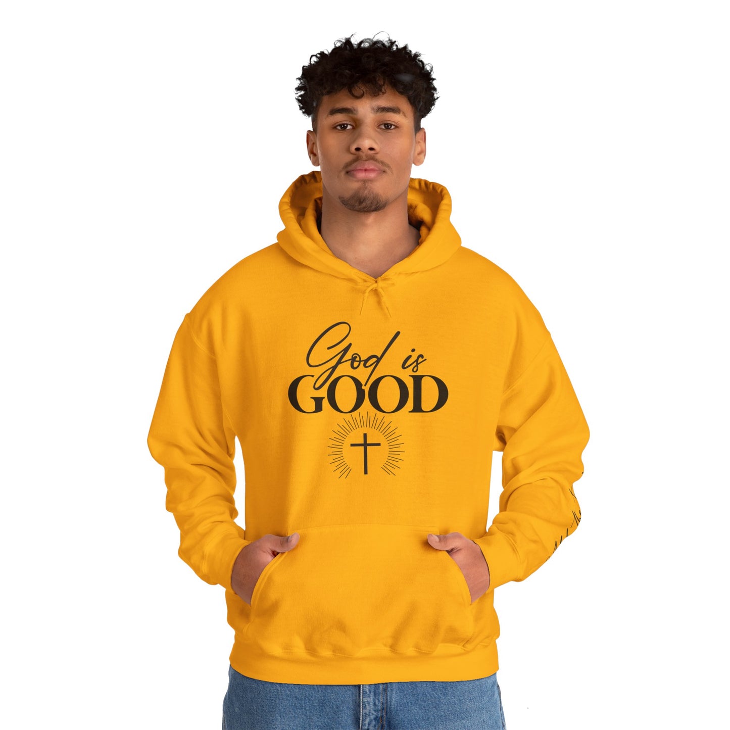 God is Good Unisex Heavy Blend™ Hooded Sweatshirt