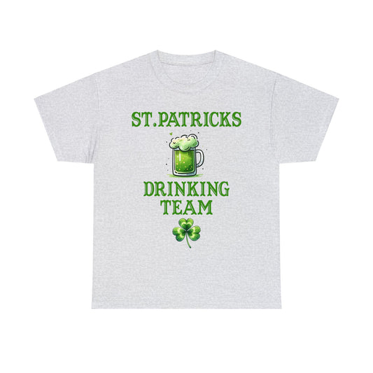 St Patricks Drinking Team Unisex Heavy Cotton Tee