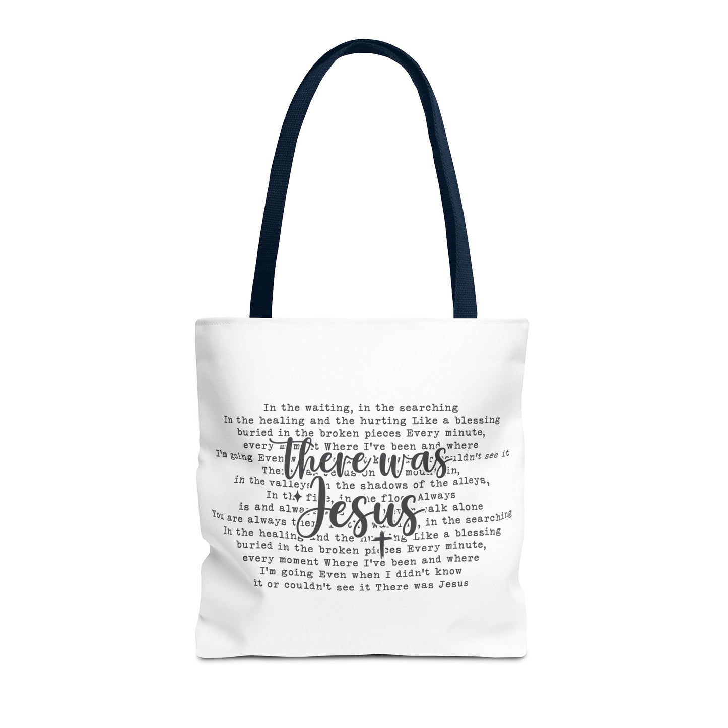 There was Jesus Tote Bag (AOP)