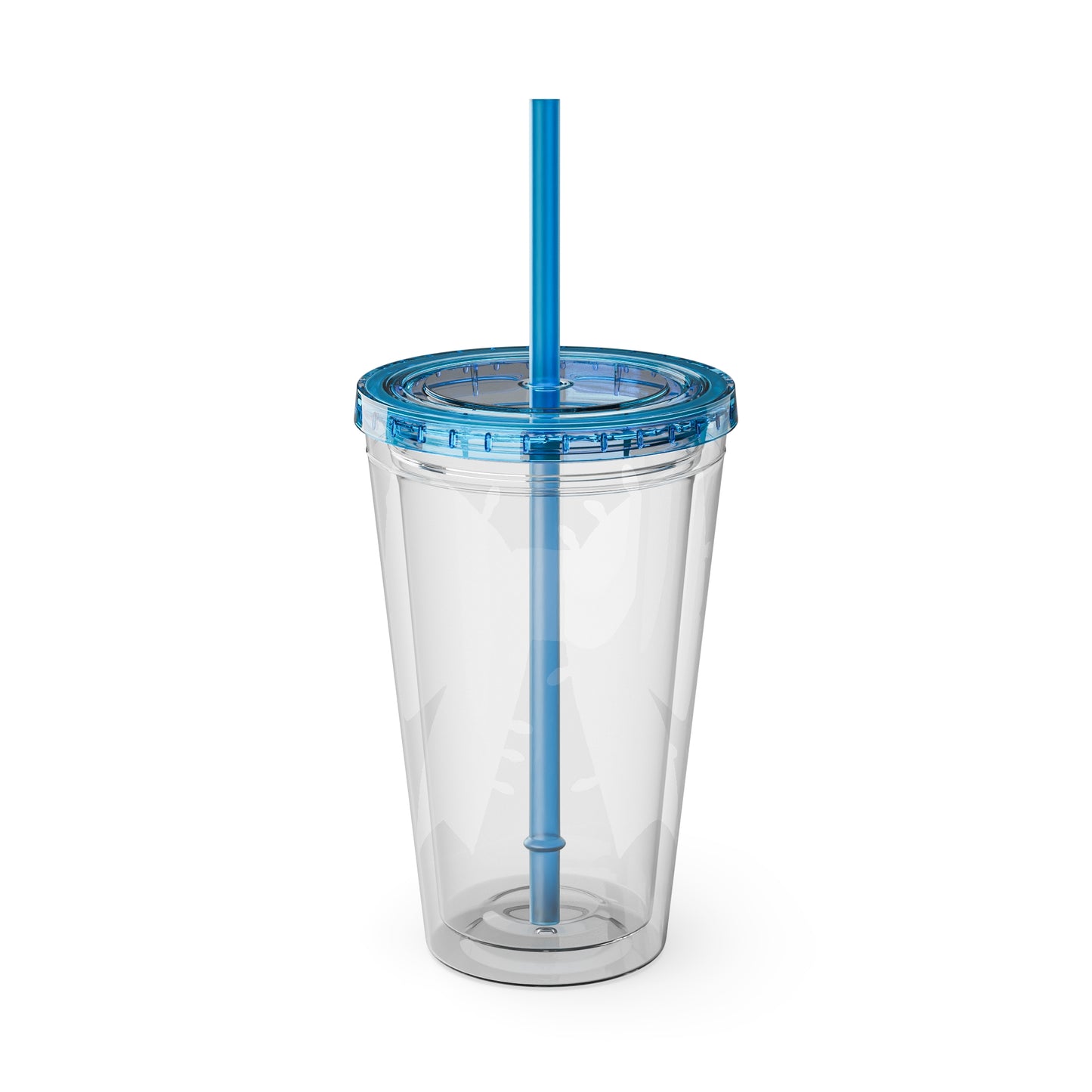 Pink Christmas  Sunsplash Tumbler with Straw, 16oz