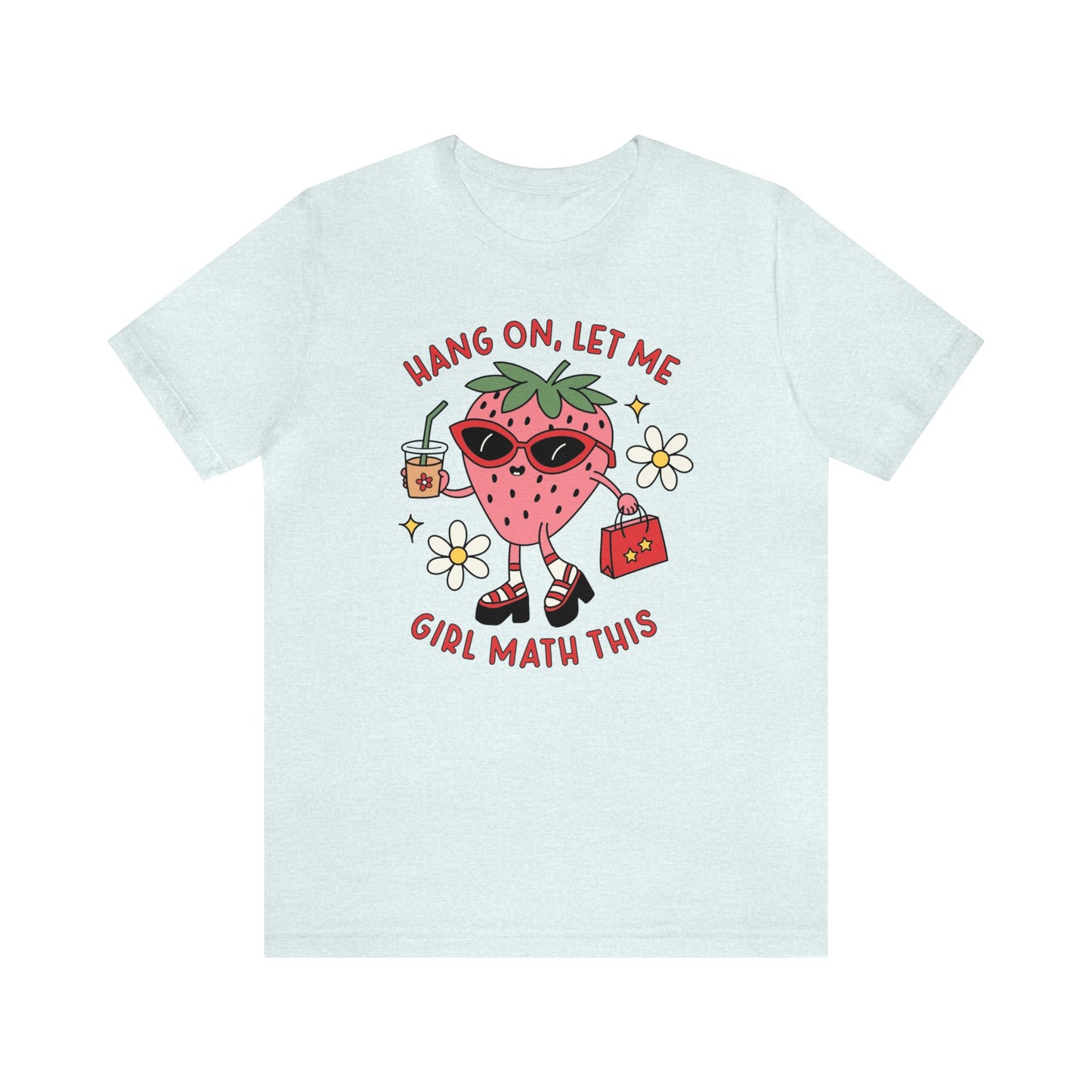 Girl Math Unisex Jersey Short Sleeve Tee