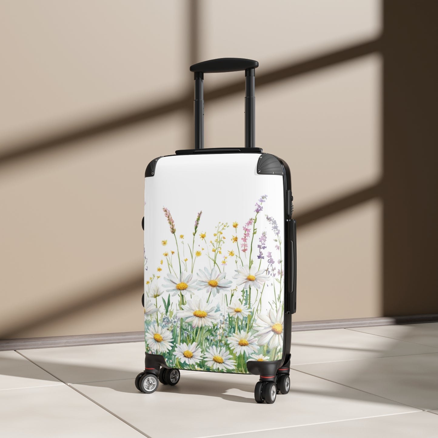 Daisy Do Travel Suitcase - Spring Bloom Design for Adventurers