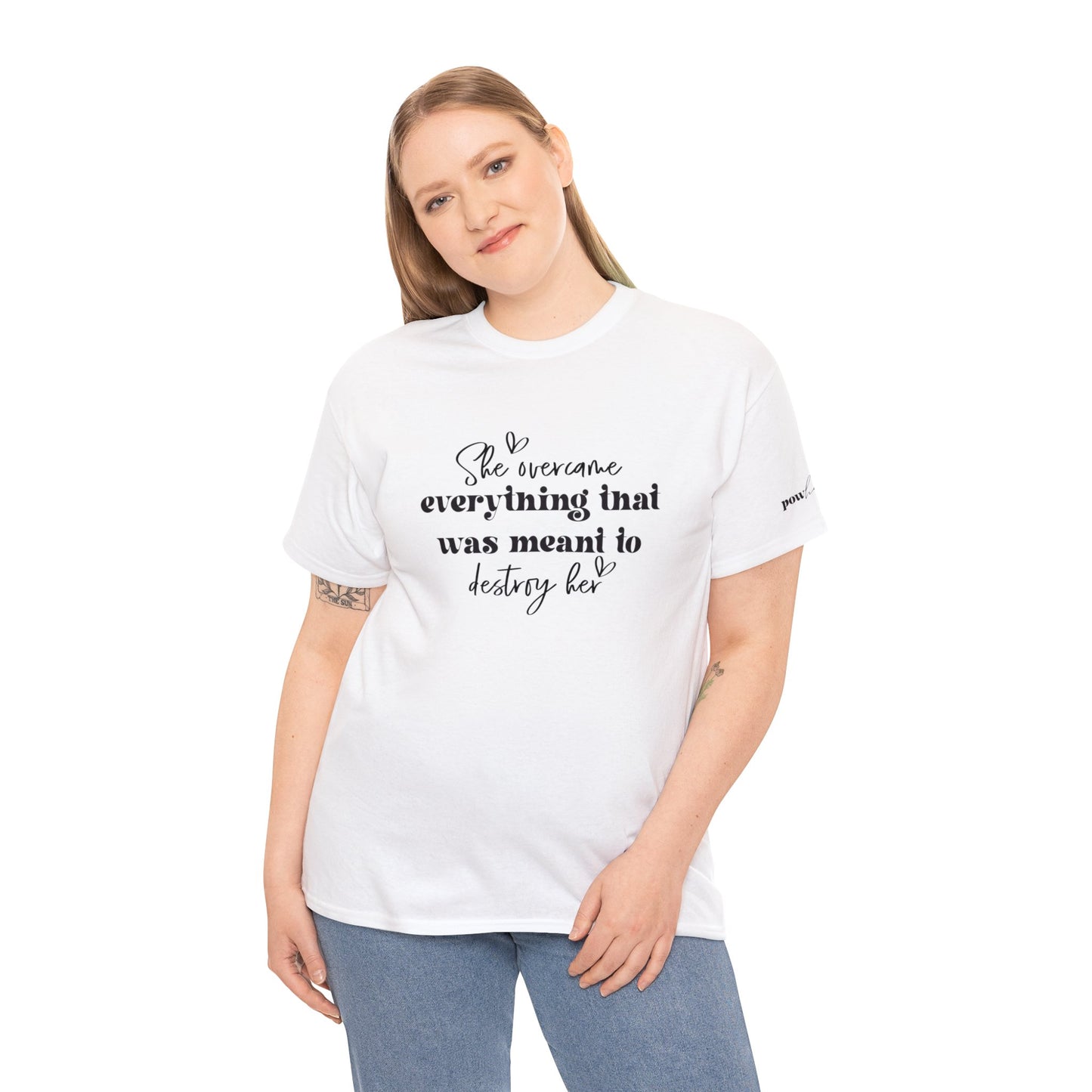 PowHERful Unisex Heavy Cotton Tee