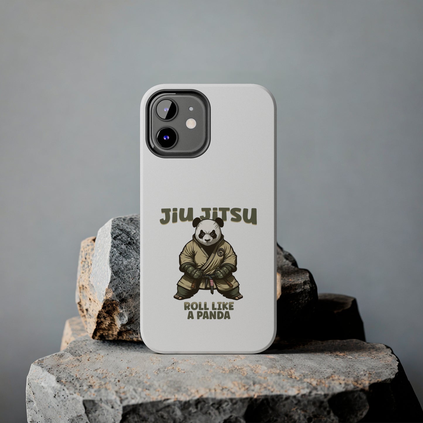 Jiu Jitsu Roll like a Panda Tough Phone Cases