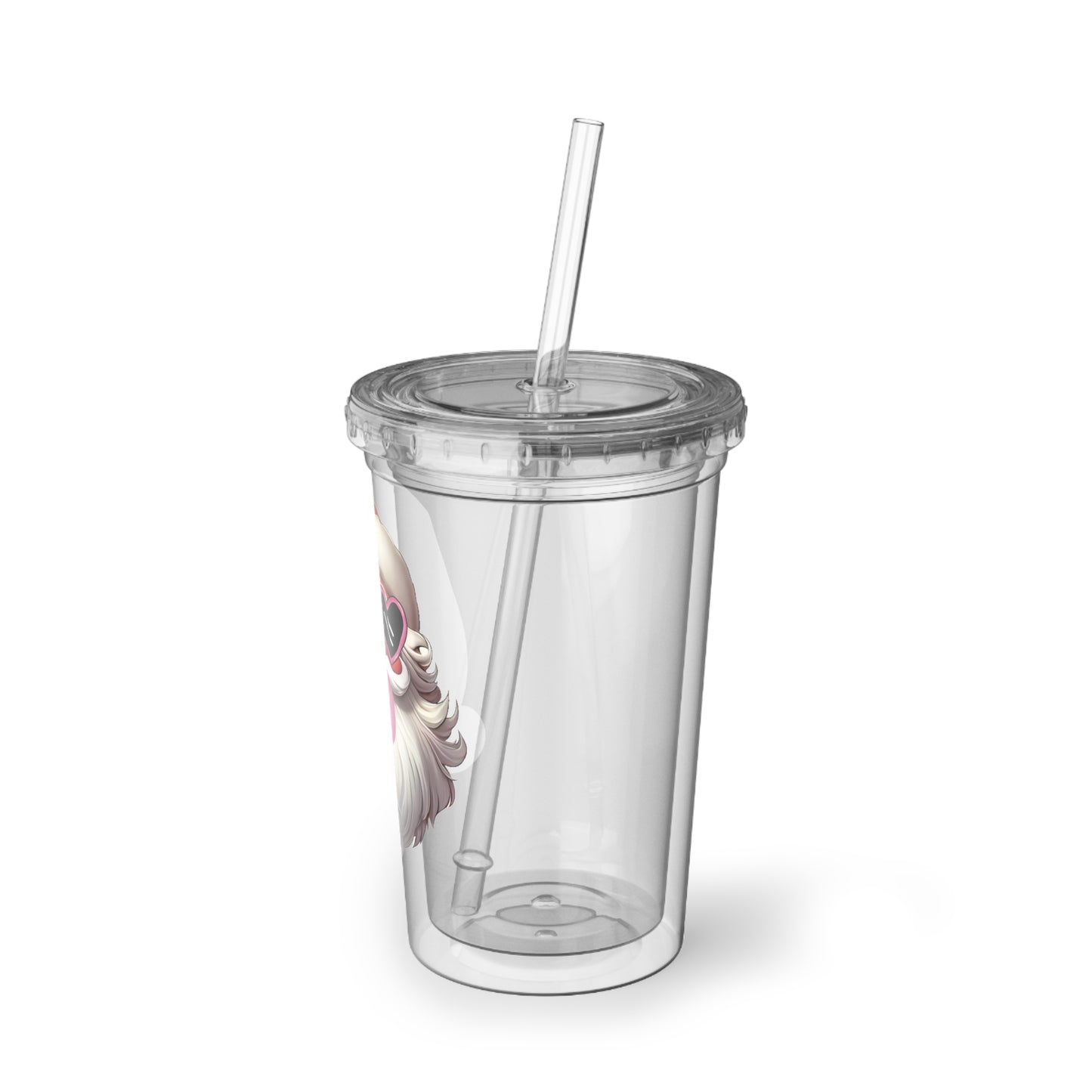Bubble Santa Acrylic Cup