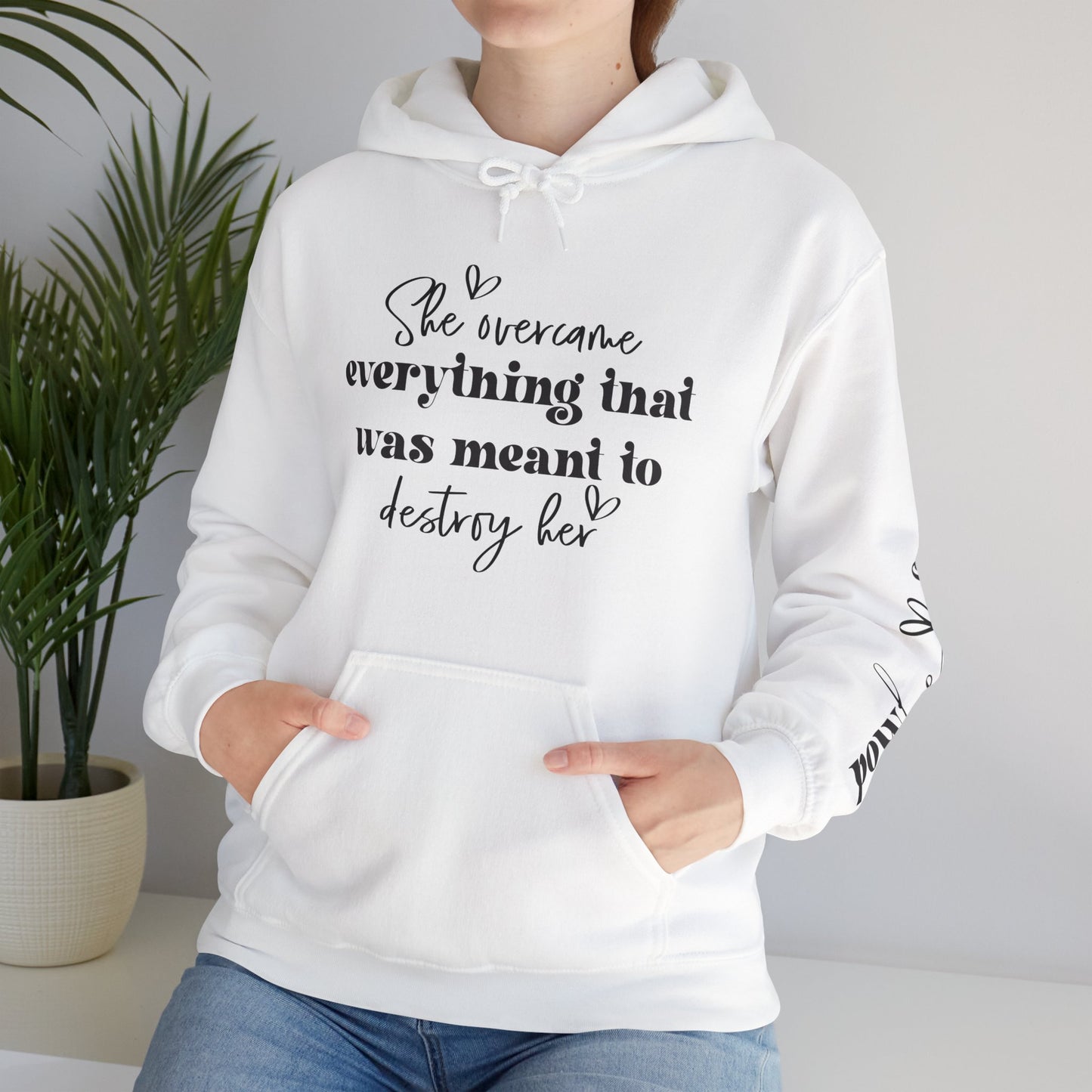 powHERful Unisex Heavy Blend™ Hooded Sweatshirt