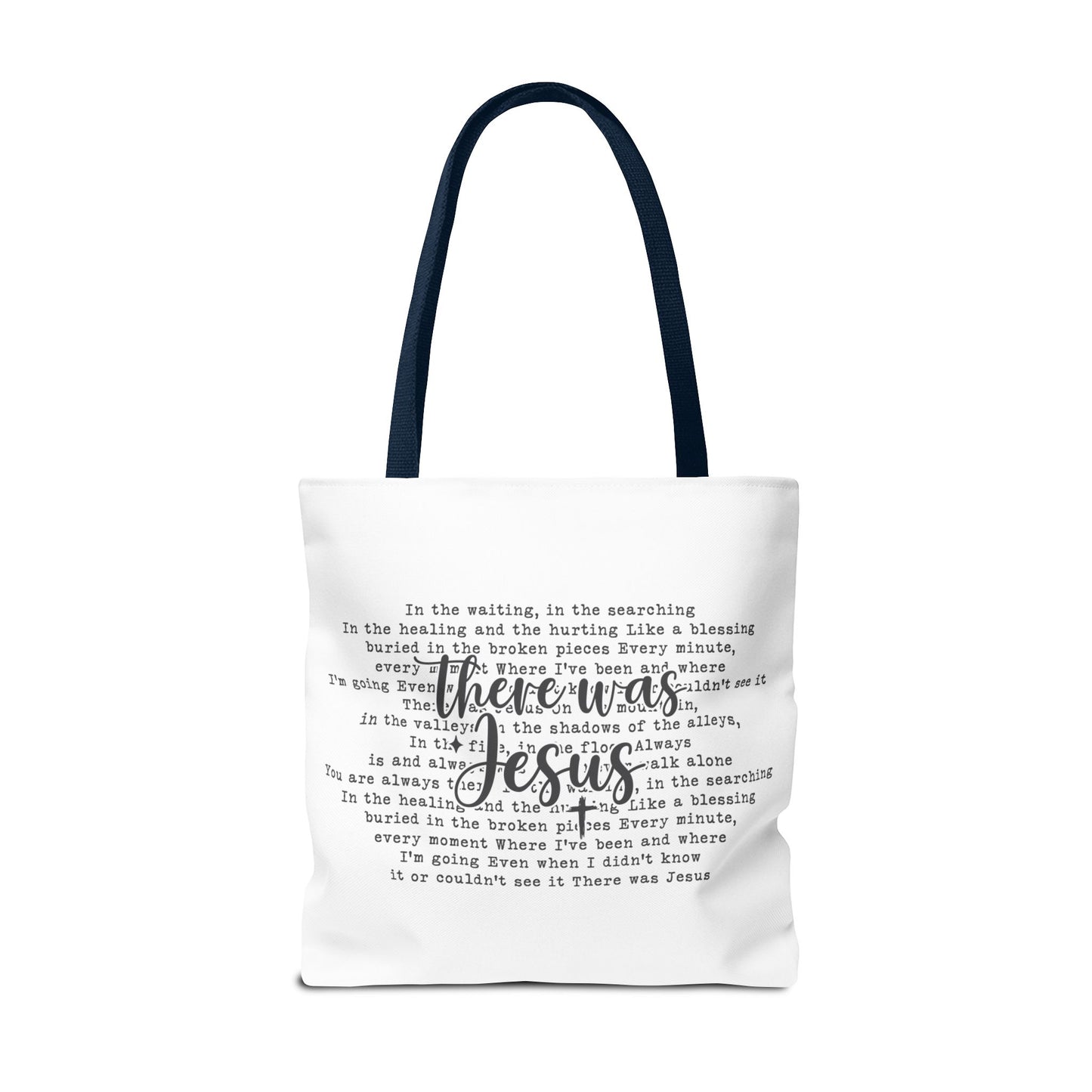 There was Jesus Tote Bag (AOP)