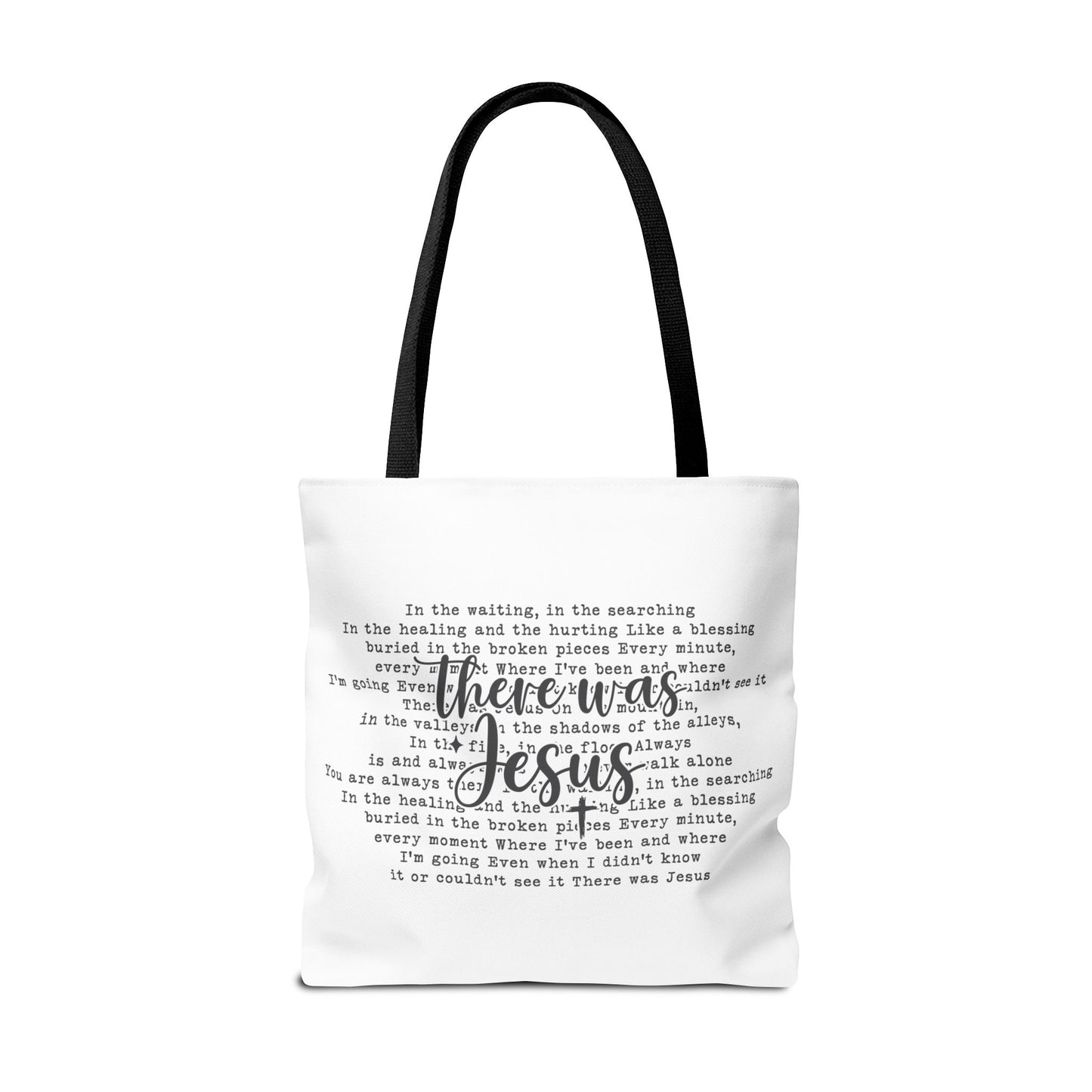 There was Jesus Tote Bag (AOP)
