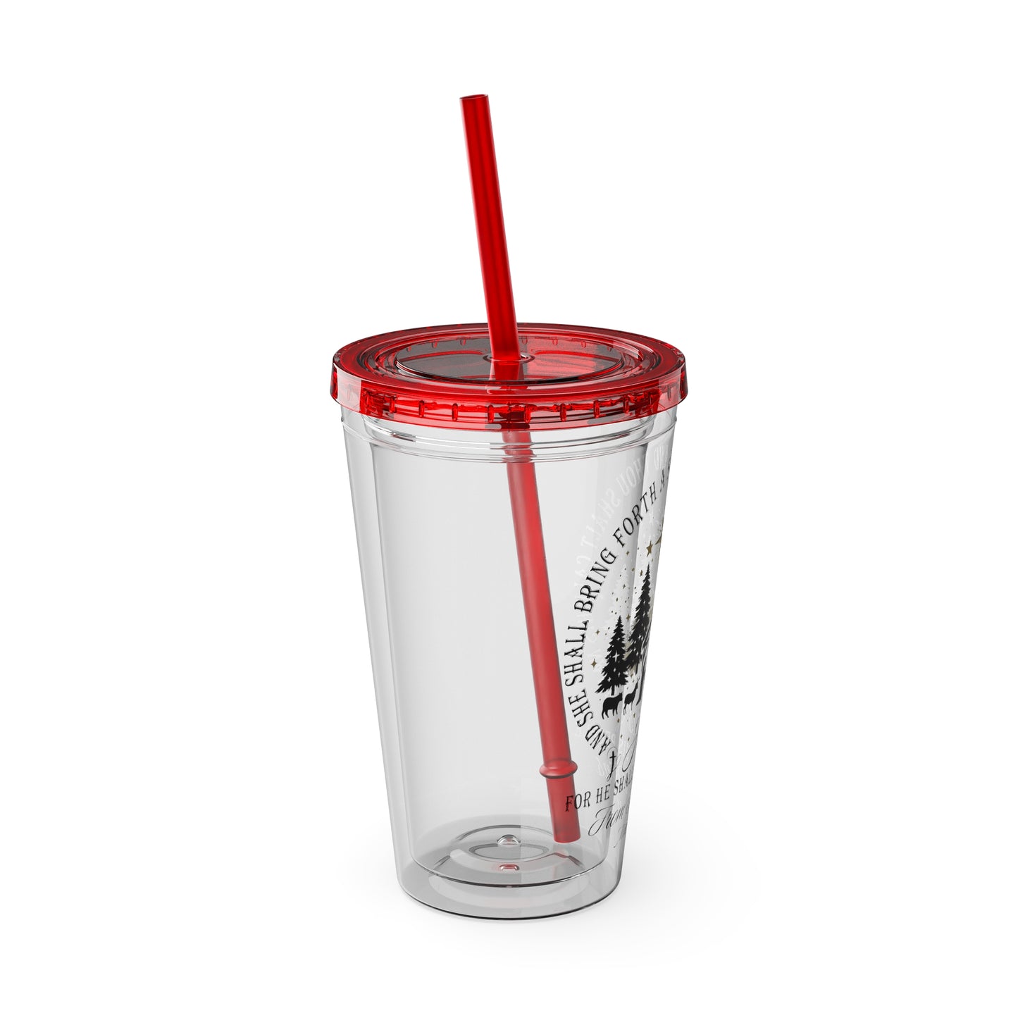 Matthew Sunsplash Tumbler with Straw, 16oz