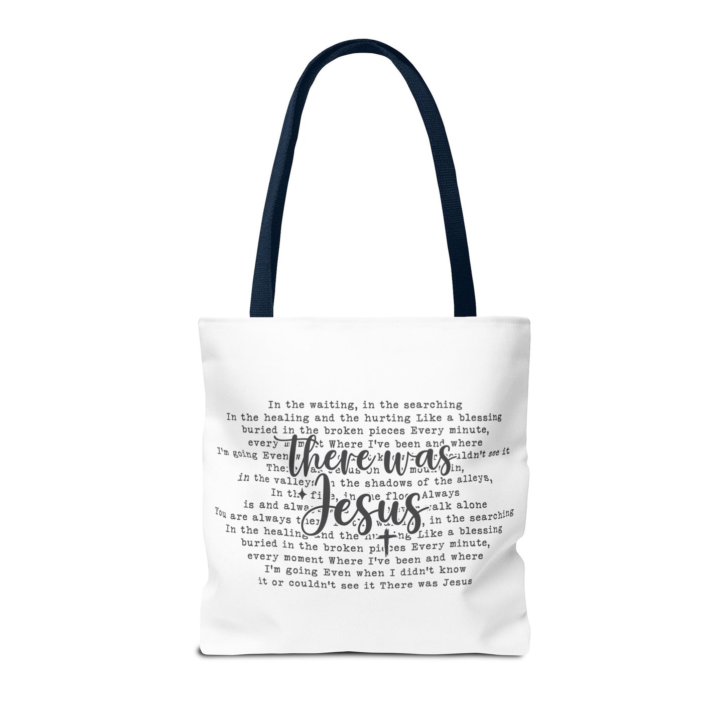 There was Jesus Tote Bag (AOP)