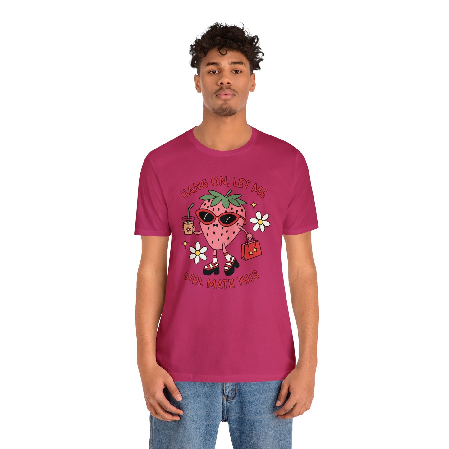 Girl Math Unisex Jersey Short Sleeve Tee