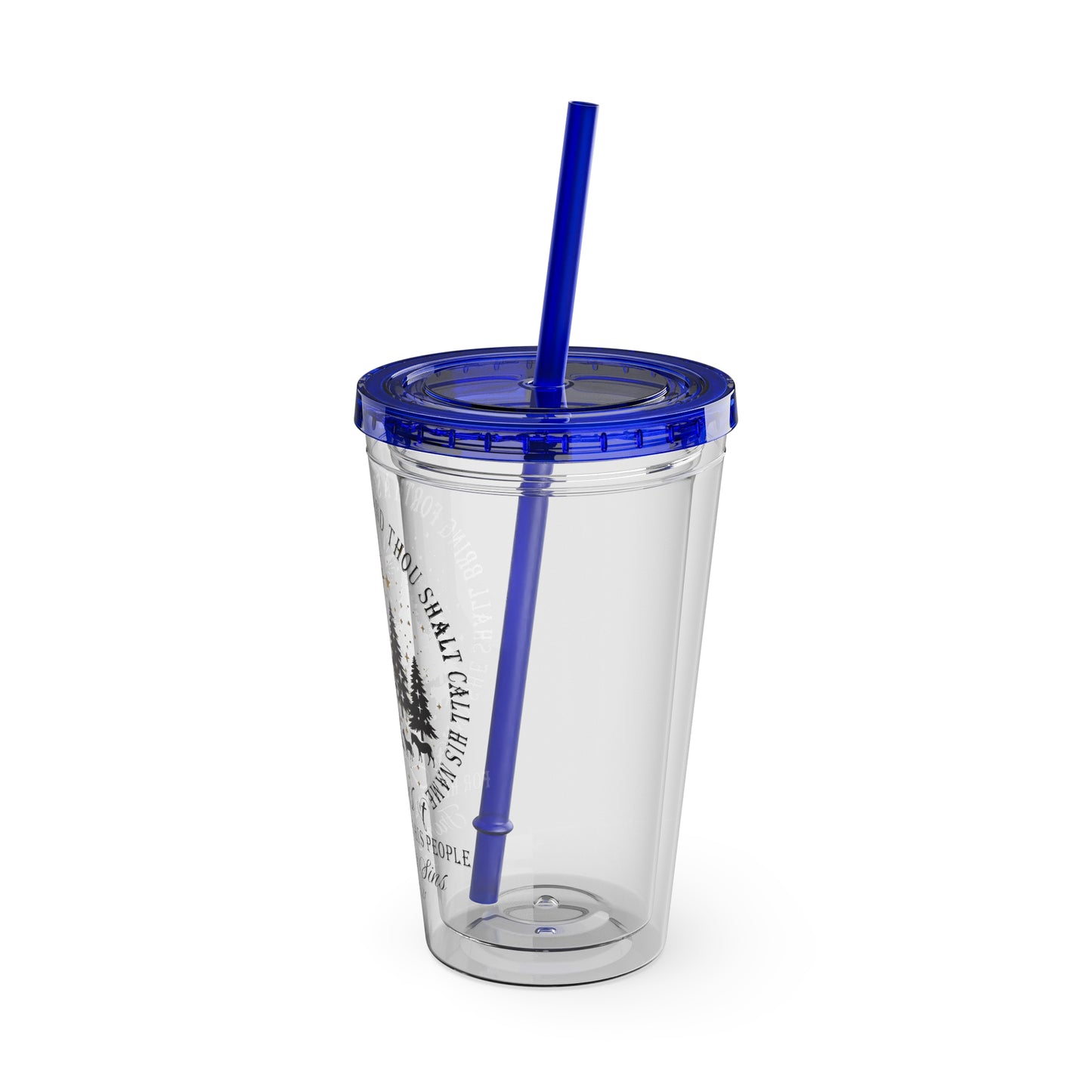 Matthew Sunsplash Tumbler with Straw, 16oz