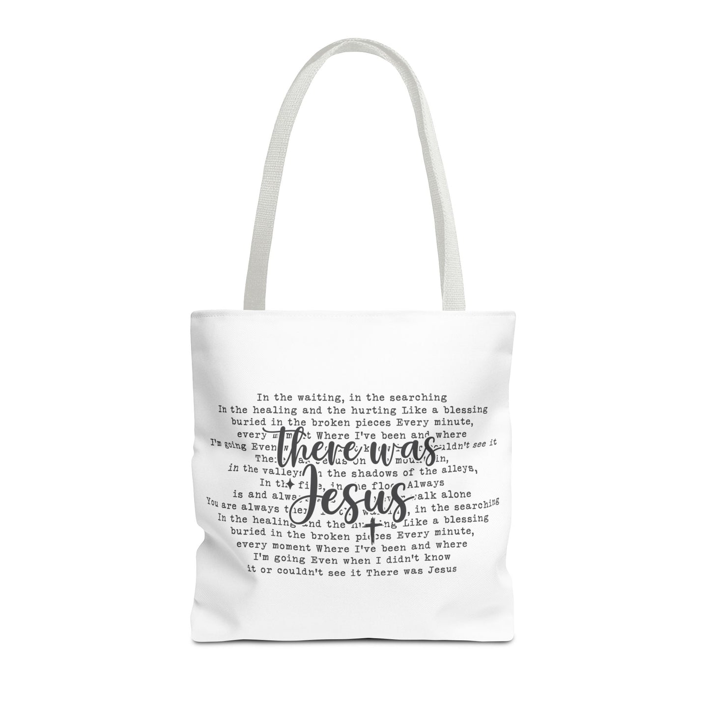 There was Jesus Tote Bag (AOP)