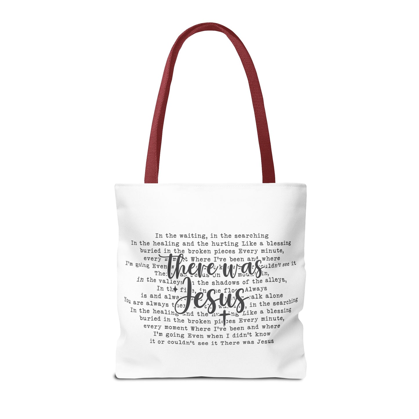 There was Jesus Tote Bag (AOP)