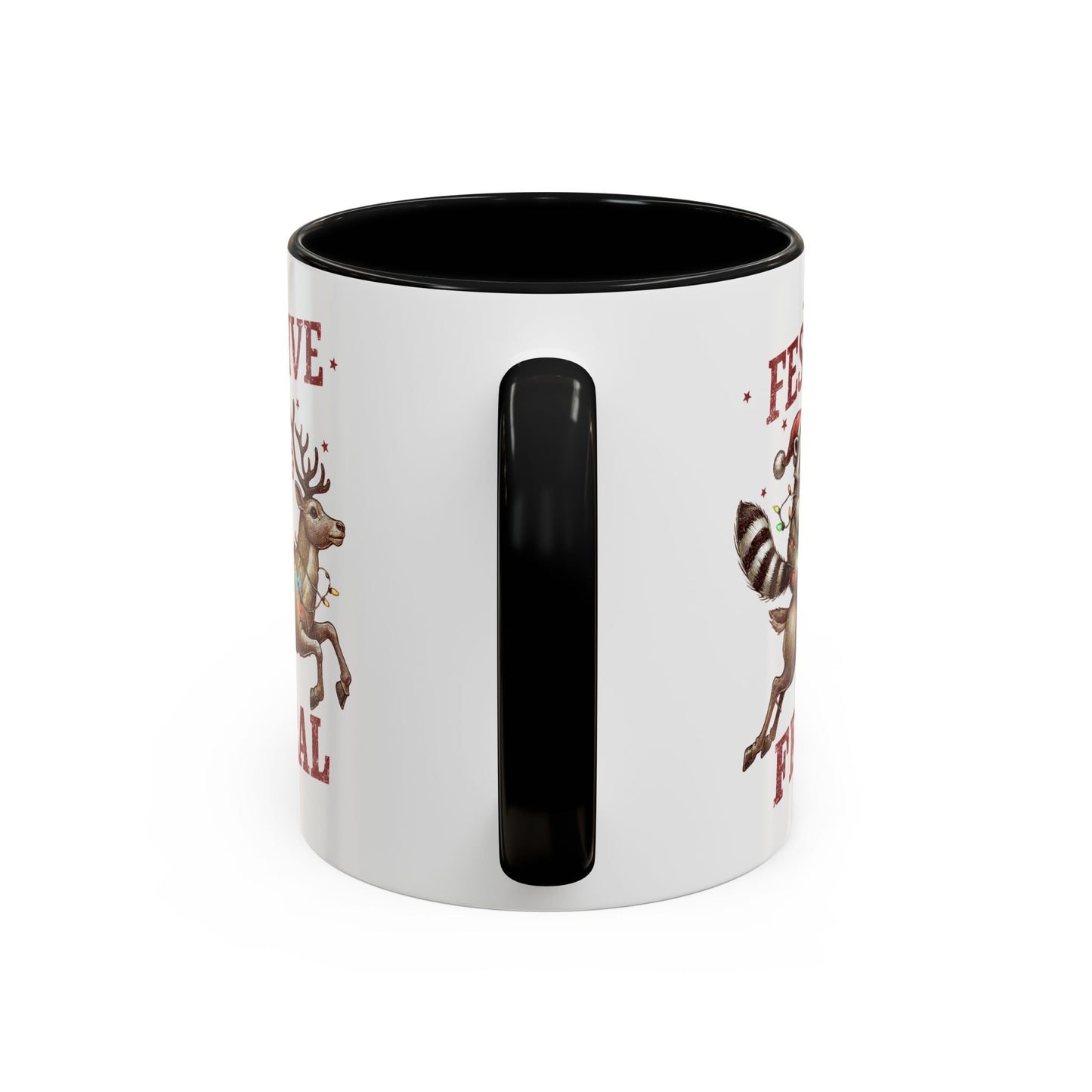 Festive but Feral Accent Coffee Mug (11, 15oz)